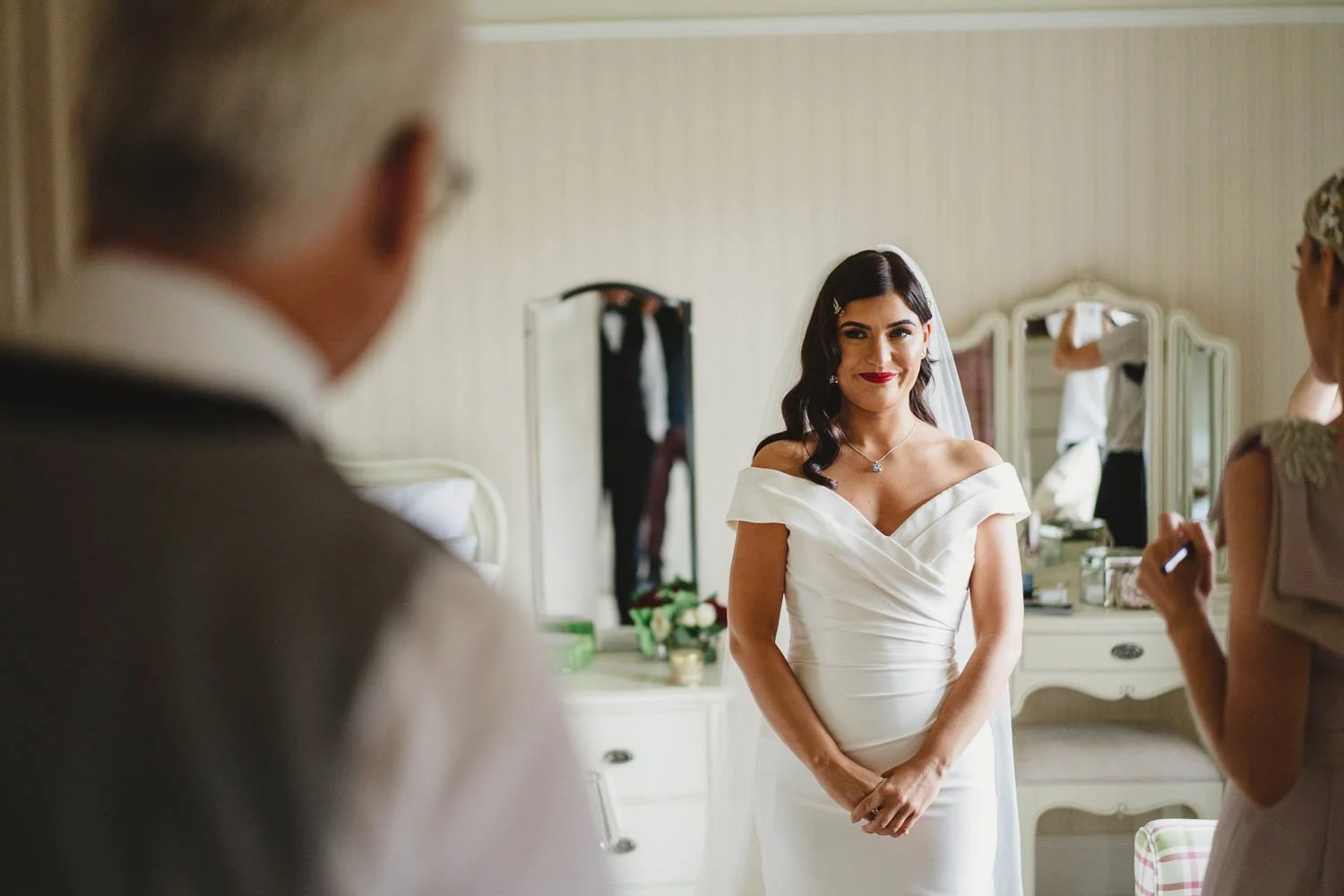  Amy and Brian’s gorgeous wedding in Larchfield Estate outside Lisburn. The ceremony, reception and photos were all within this gorgeous venue.  