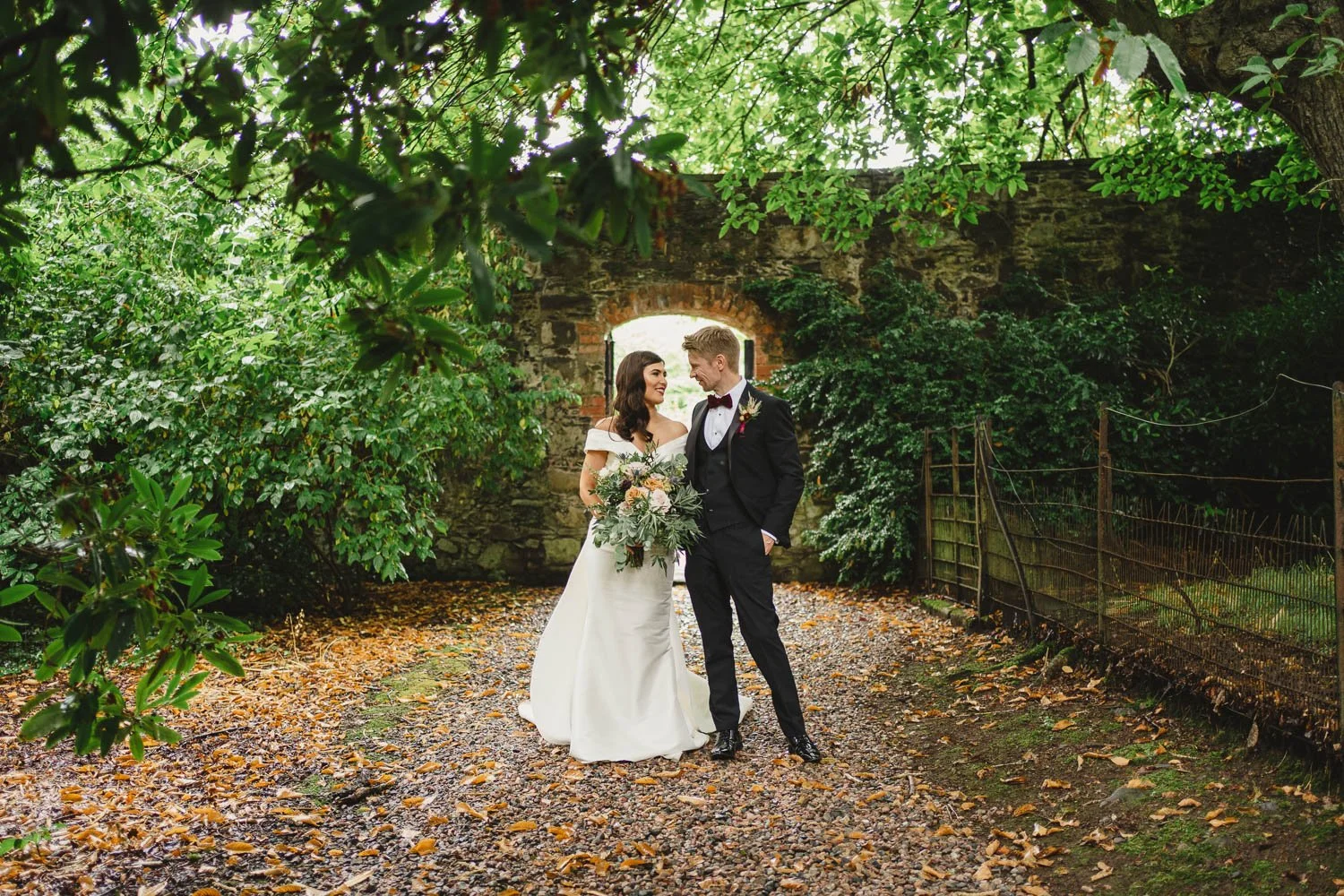 Amy and Brian’s gorgeous wedding in Larchfield Estate outside Lisburn. The ceremony, reception and photos were all within this gorgeous venue.  