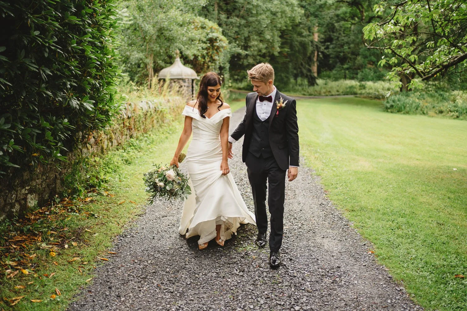  Amy and Brian’s gorgeous wedding in Larchfield Estate outside Lisburn. The ceremony, reception and photos were all within this gorgeous venue.  