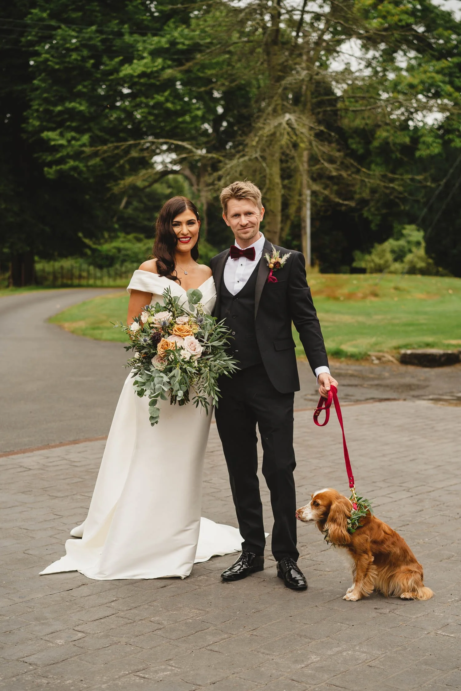  Amy and Brian’s gorgeous wedding in Larchfield Estate outside Lisburn. The ceremony, reception and photos were all within this gorgeous venue.  