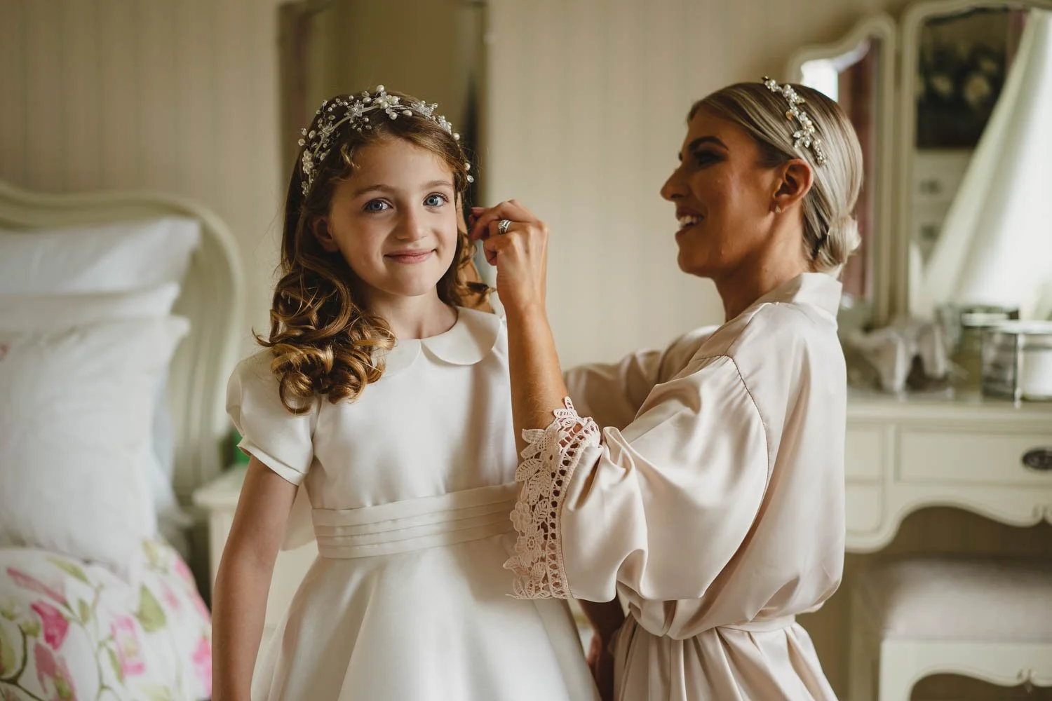  Amy and Brian’s gorgeous wedding in Larchfield Estate outside Lisburn. The ceremony, reception and photos were all within this gorgeous venue.  