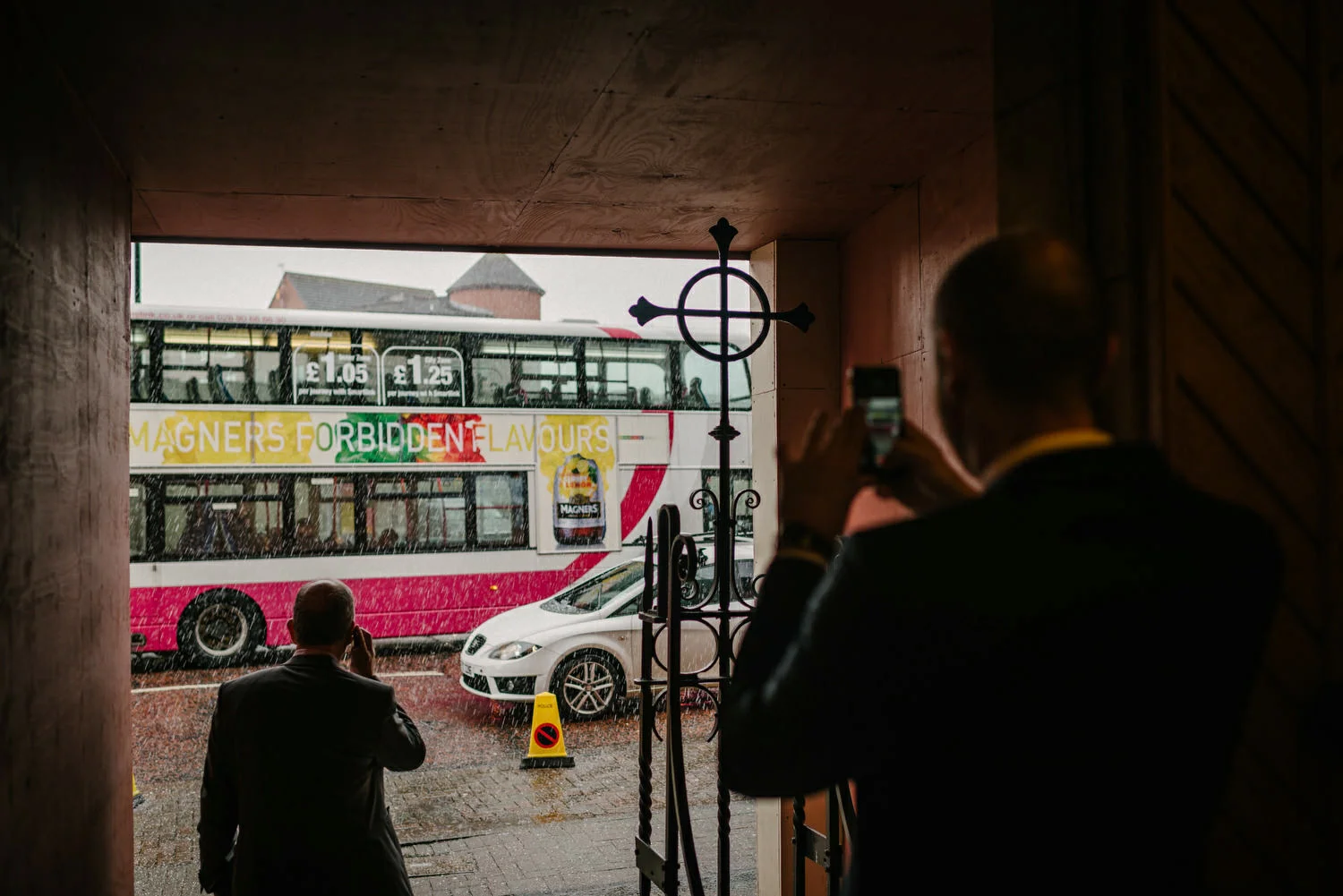  Crumlin Road Gaol Daft Punk Wedding Photos.  Best Wedding Photographers Northern Ireland. 