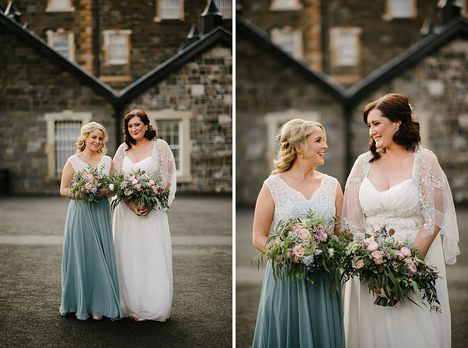  Crumlin Road Gaol Daft Punk Wedding Photos.  Best Wedding Photographers Northern Ireland. 