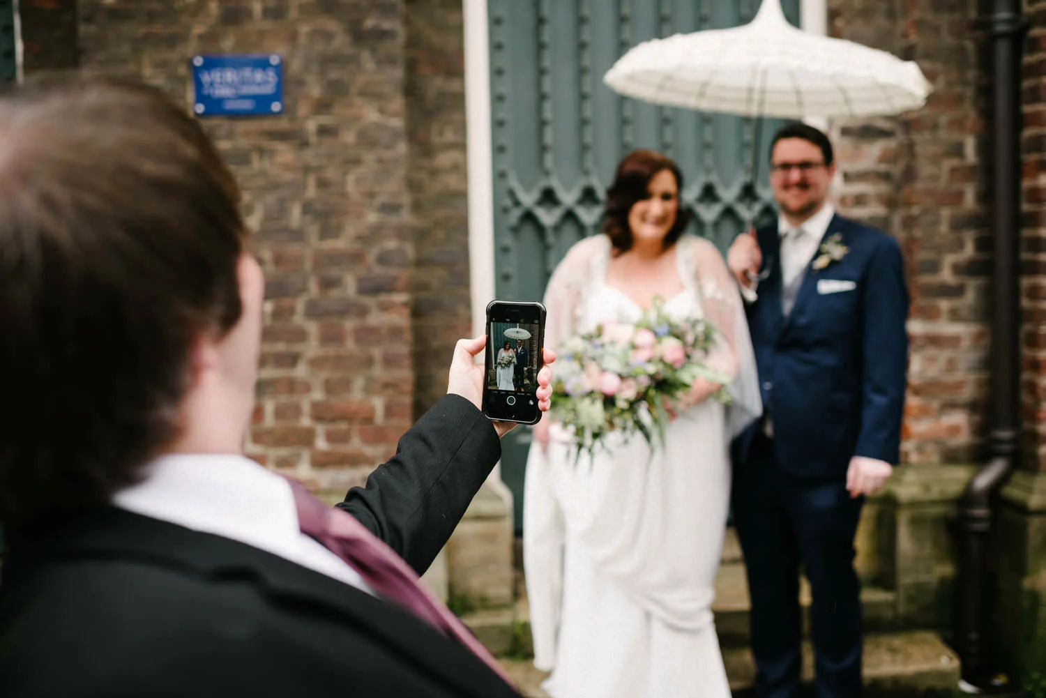  Crumlin Road Gaol Daft Punk Wedding Photos.  Best Wedding Photographers Northern Ireland. 