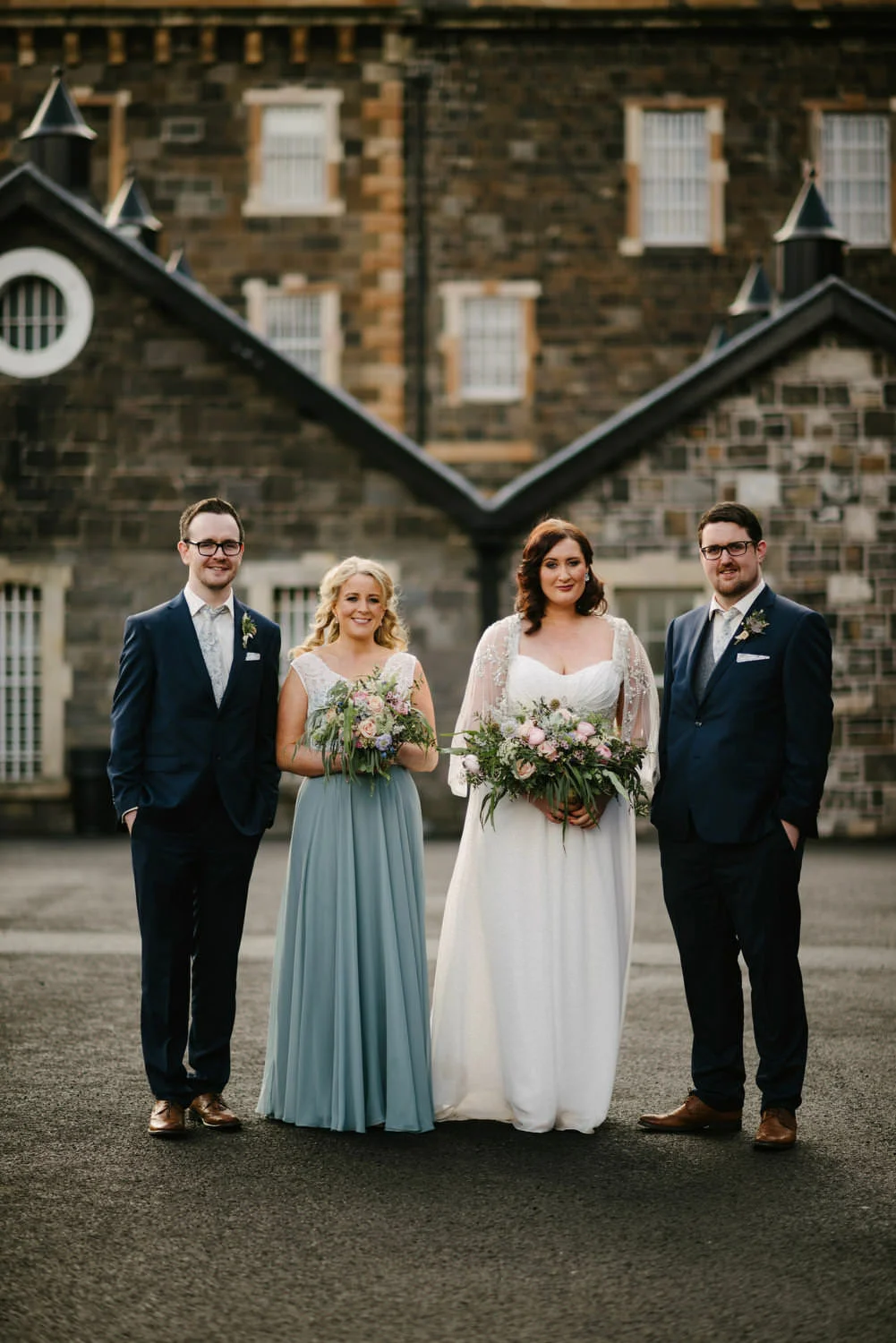  Crumlin Road Gaol Daft Punk Wedding Photos.  Best Wedding Photographers Northern Ireland. 