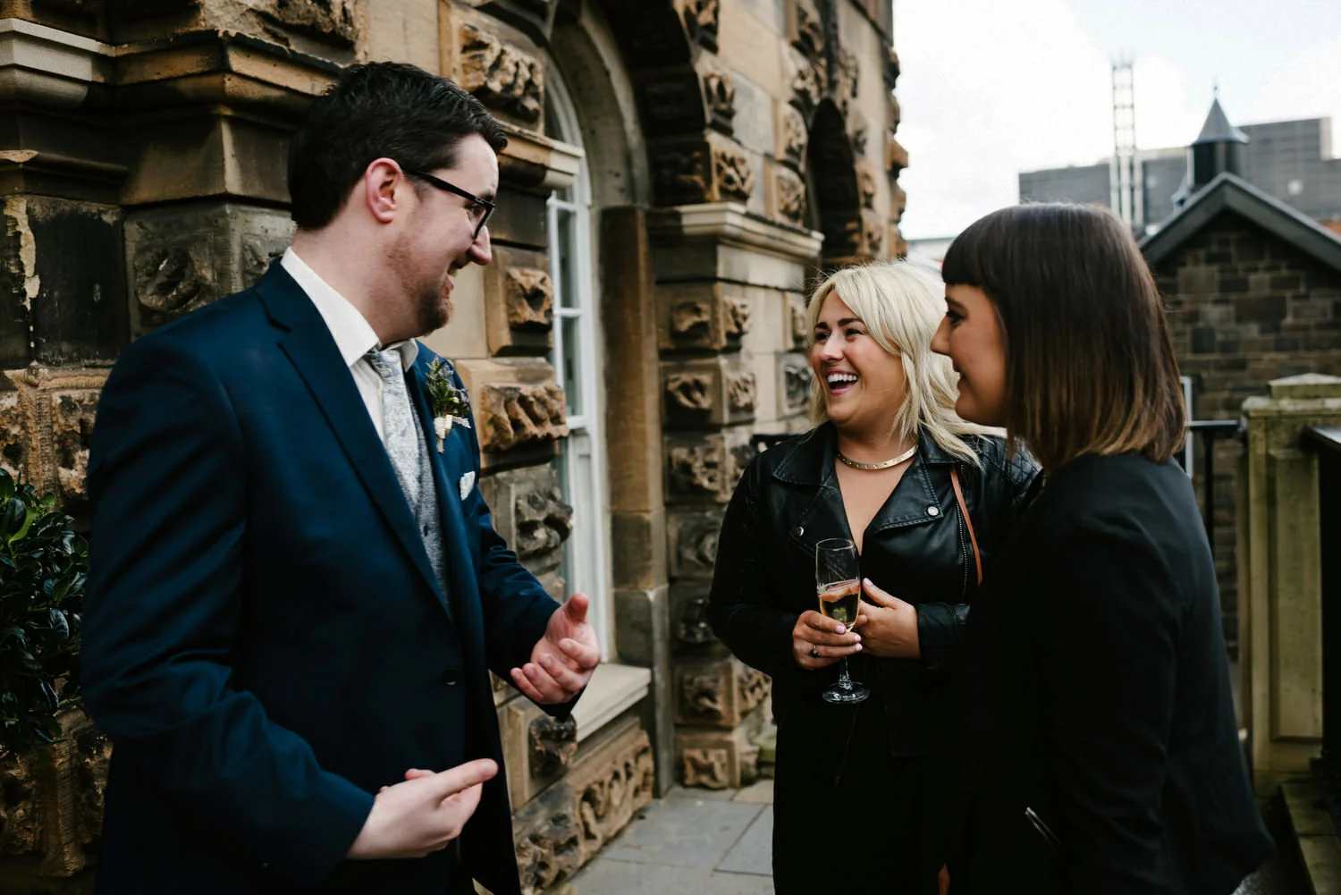  Crumlin Road Gaol Daft Punk Wedding Photos.  Best Wedding Photographers Northern Ireland. 