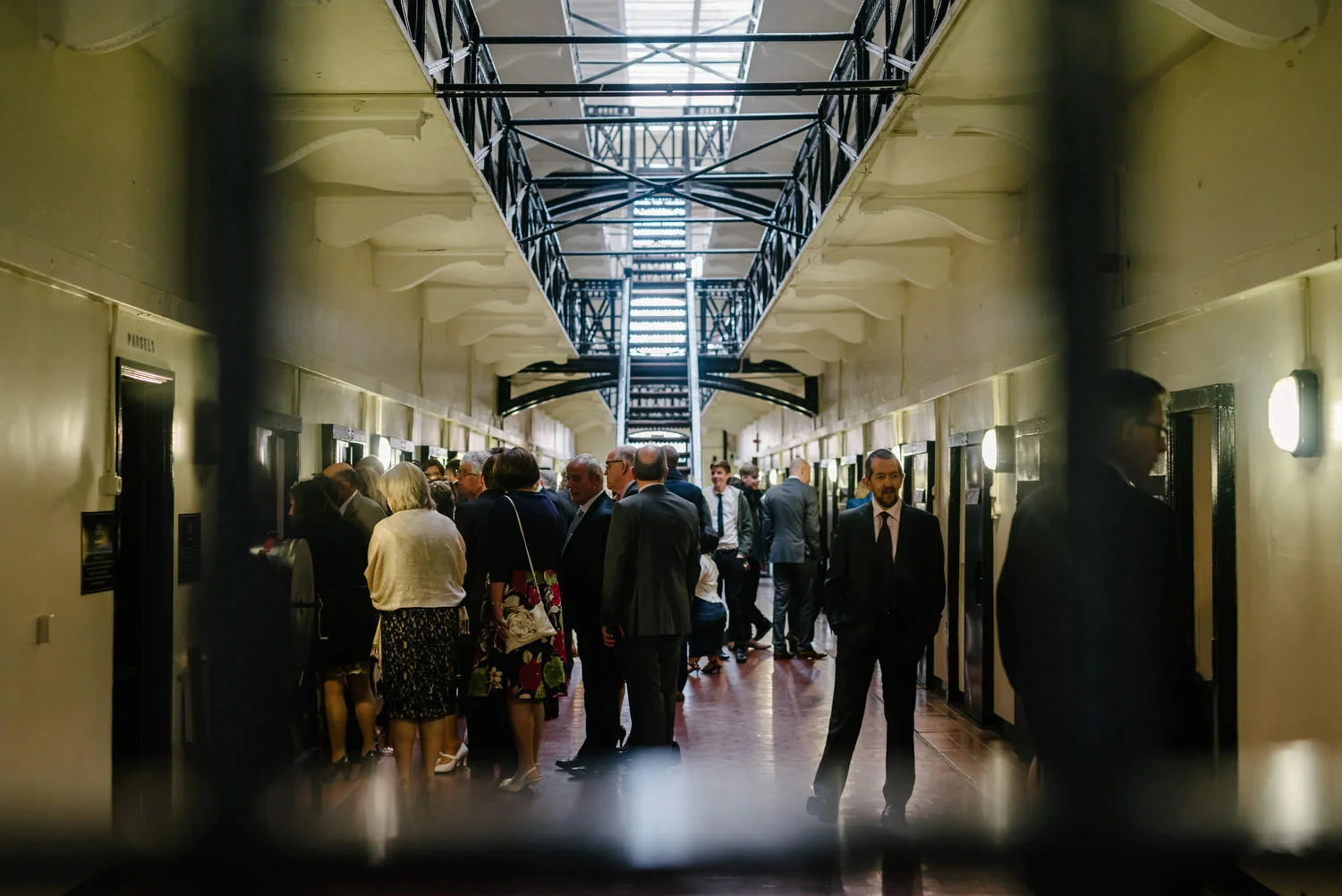  Crumlin Road Gaol Daft Punk Wedding Photos.  Best Wedding Photographers Northern Ireland. 