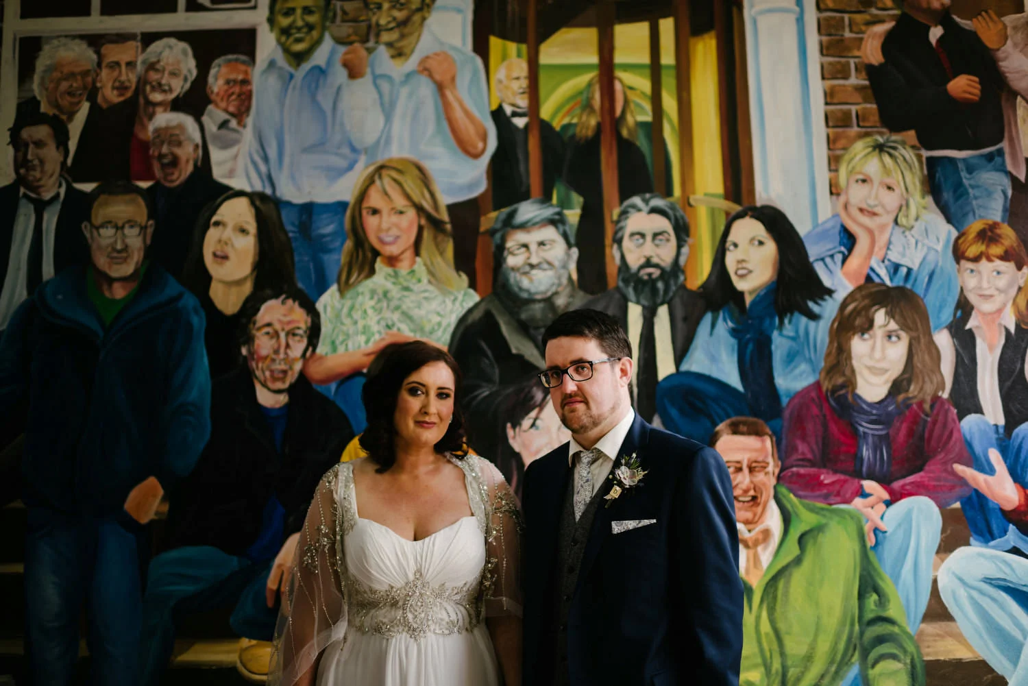  Crumlin Road Gaol Daft Punk Wedding Photos.  Best Wedding Photographers Northern Ireland. 