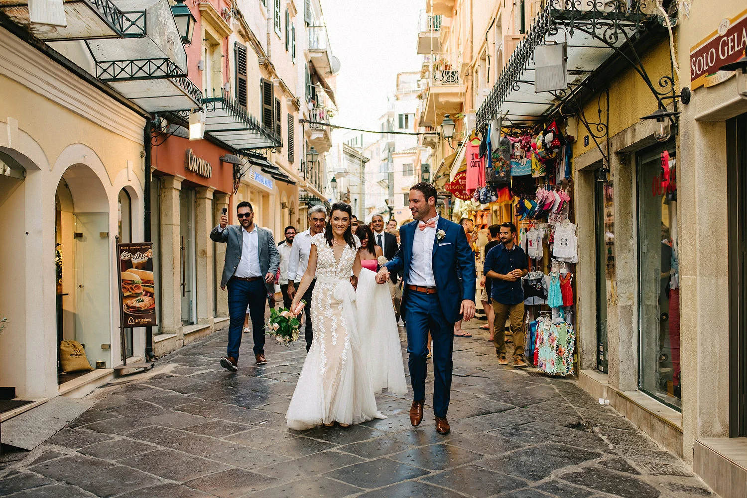  Eva and Stathis Corfu Wedding Photos, Danilia Village film location of the Durrells. English speaking wedding photographers Greece, Corfu. 