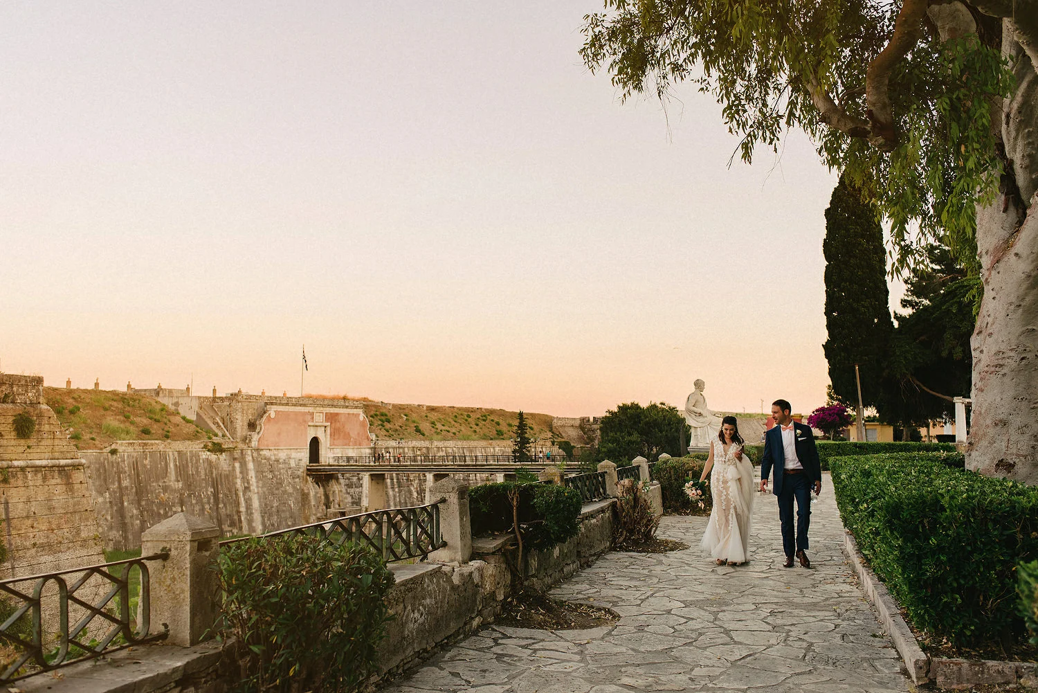  Eva and Stathis Corfu Wedding Photos, Danilia Village film location of the Durrells. English speaking wedding photographers Greece, Corfu. 