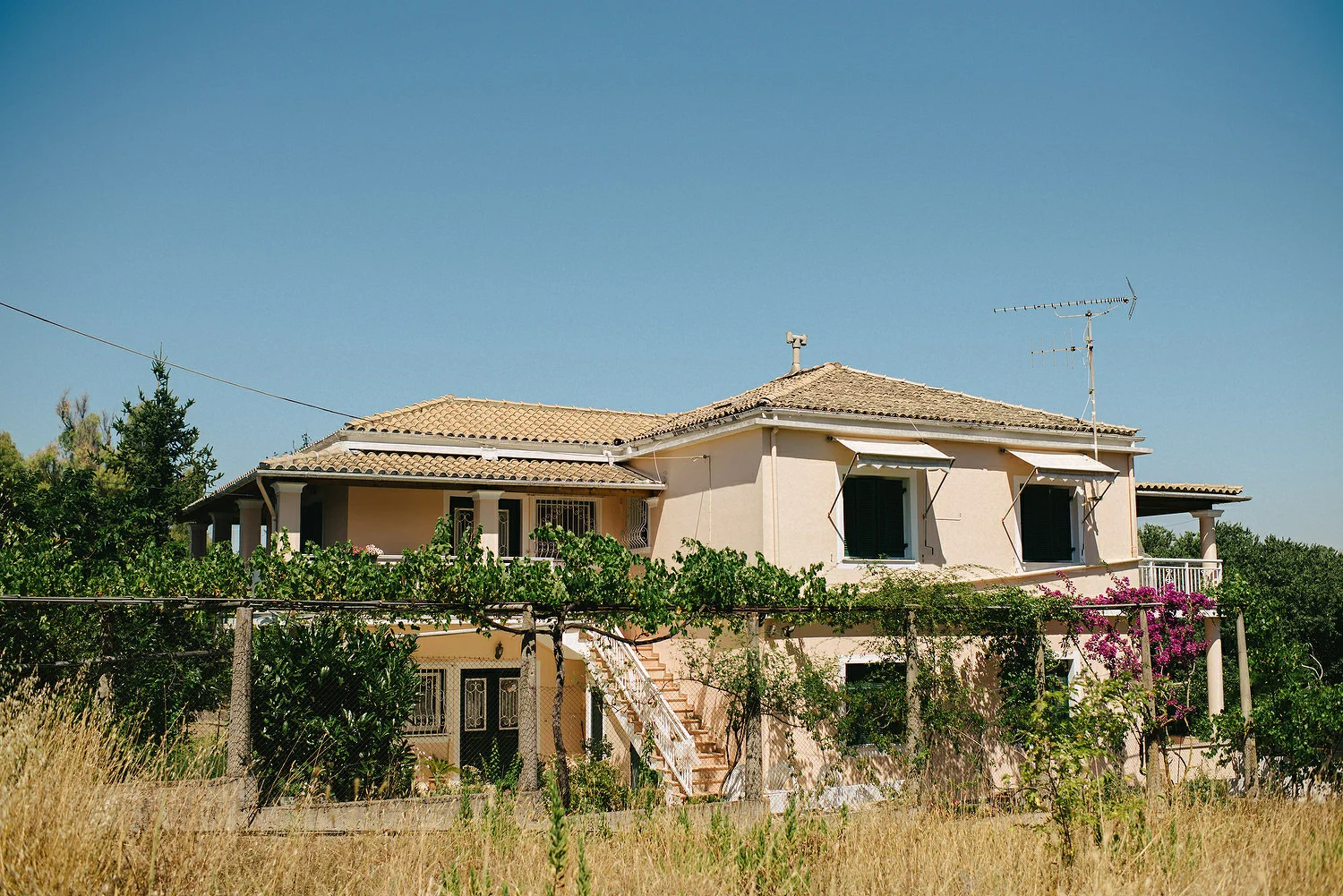  Eva and Stathis Corfu Wedding Photos, Danilia Village film location of the Durrells. English speaking wedding photographers Greece, Corfu. 