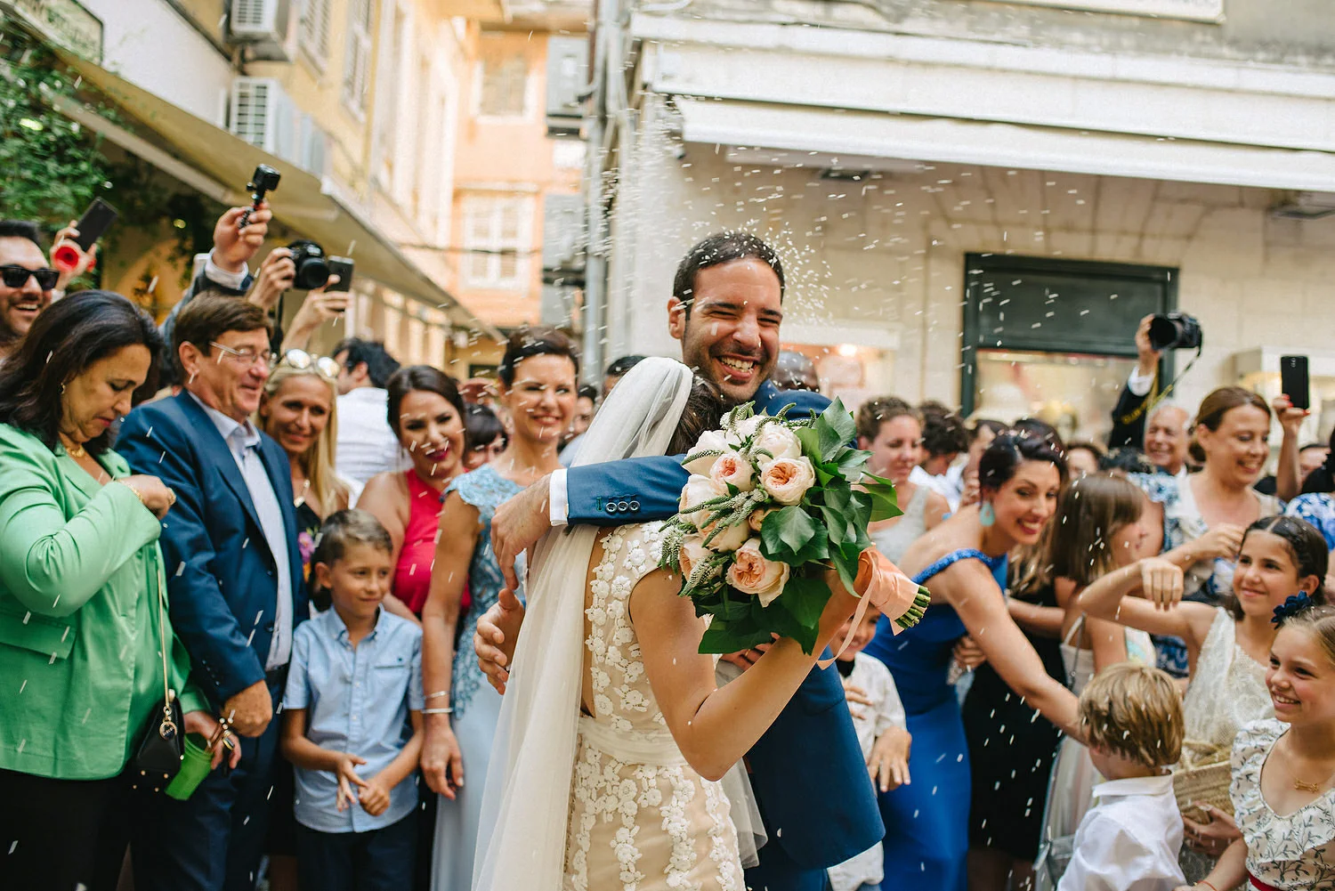  Eva and Stathis Corfu Wedding Photos, Danilia Village film location of the Durrells. English speaking wedding photographers Greece, Corfu. 