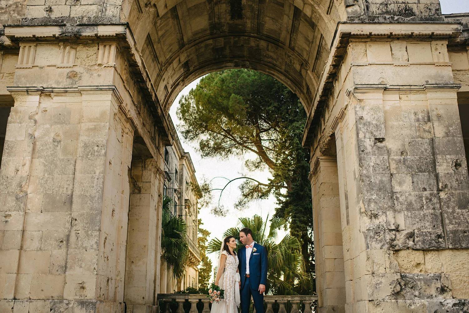  Eva and Stathis Corfu Wedding Photos, Danilia Village film location of the Durrells. English speaking wedding photographers Greece, Corfu. 