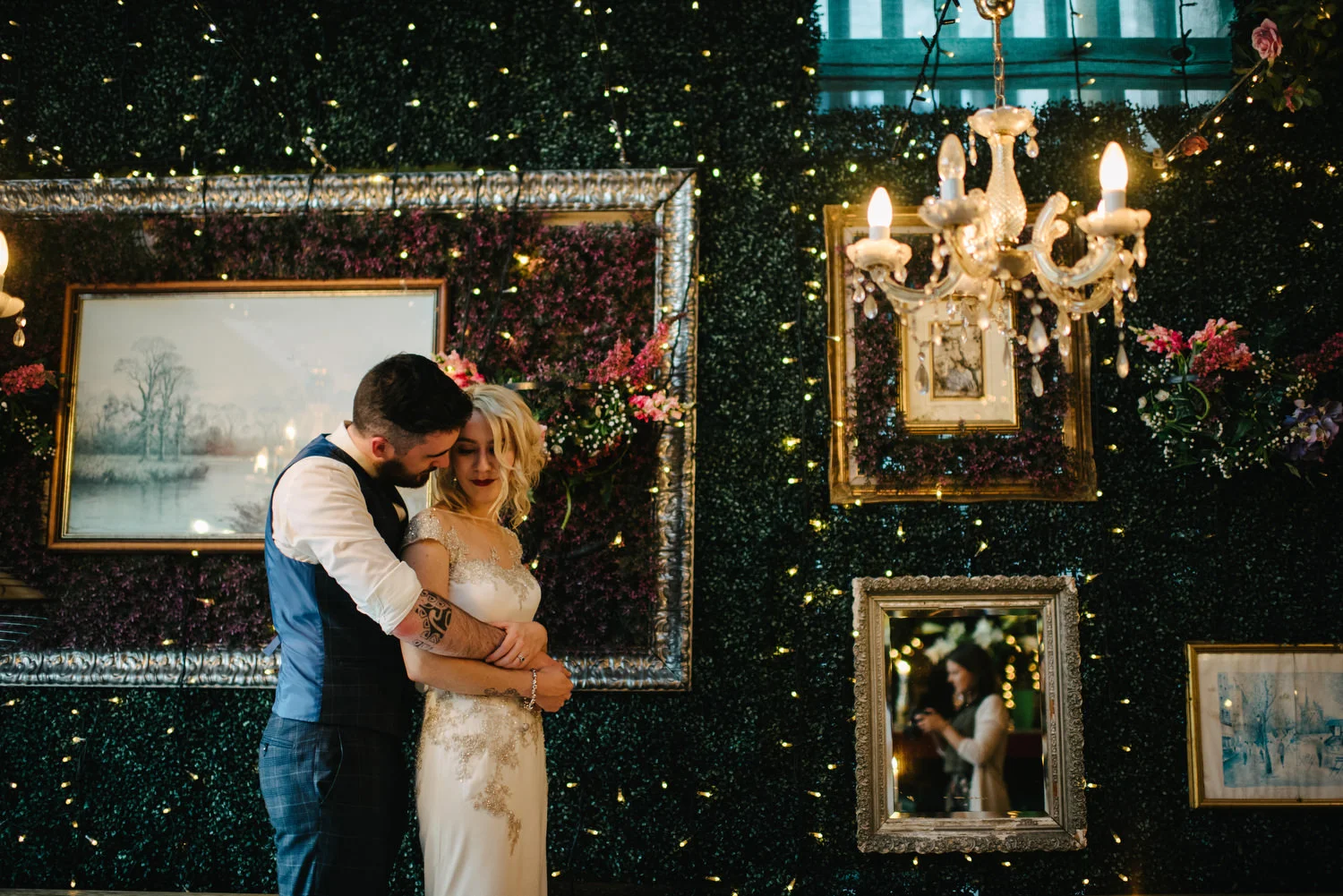 Wedding photographs taken inside AMPM Belfast