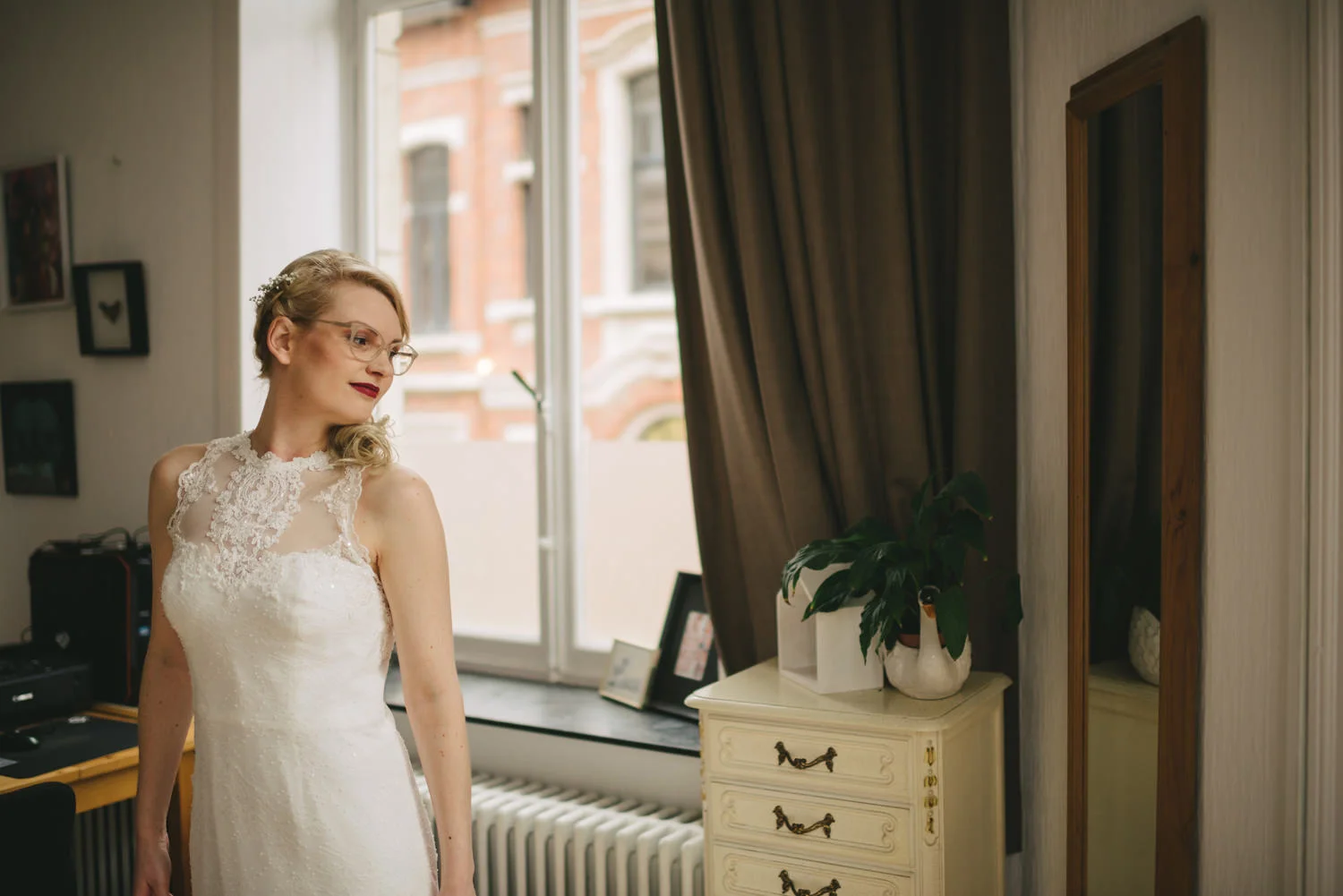  Destination wedding photographers Leuven, Brussels, Belgium.  Elise and Jens wedding. Abbey Herkenrode wedding. Leuven Botanical Gardens, Kruidtuin 