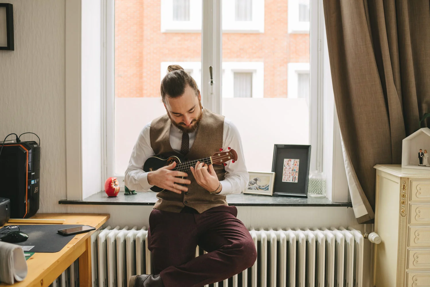  Destination wedding photographers Leuven, Brussels, Belgium.  Elise and Jens wedding. Abbey Herkenrode wedding. Leuven Botanical Gardens, Kruidtuin 