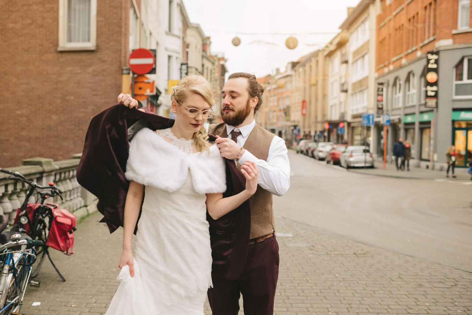  Destination wedding photographers Leuven, Brussels, Belgium.  Elise and Jens wedding. Abbey Herkenrode wedding. Leuven Botanical Gardens, Kruidtuin 