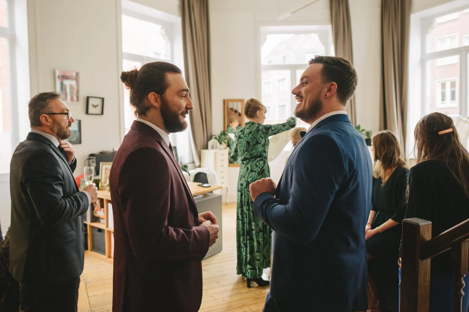  Destination wedding photographers Leuven, Brussels, Belgium.  Elise and Jens wedding. Abbey Herkenrode wedding. Leuven Botanical Gardens, Kruidtuin 