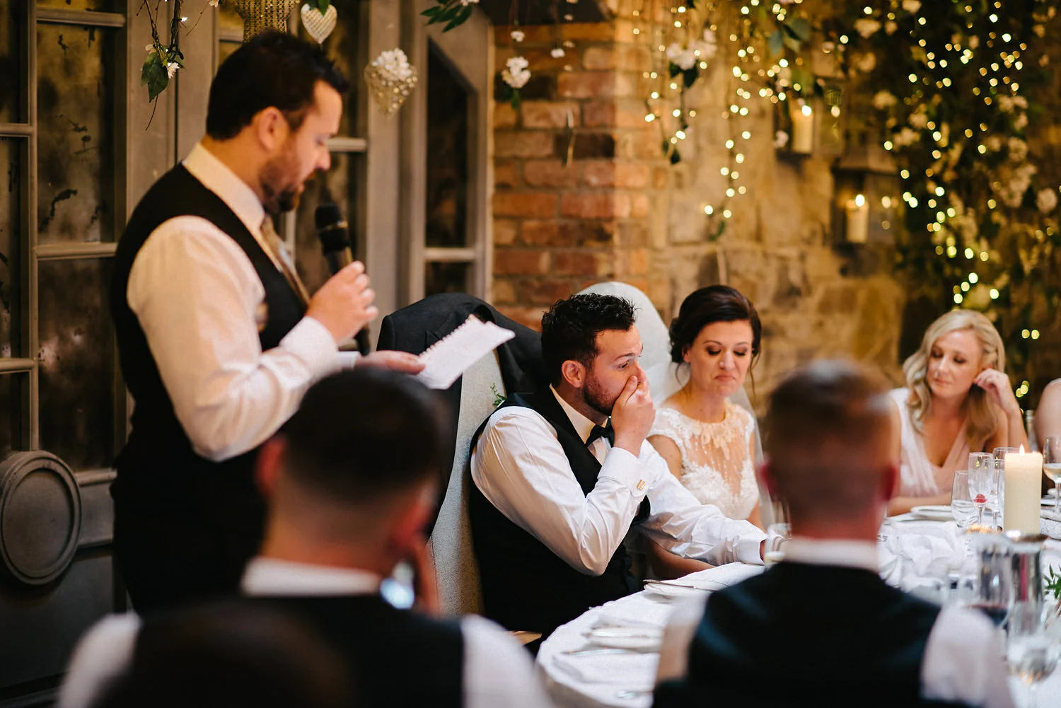  Wedding Photographers Northern Ireland and Destination Simple Tapestry. Wedding Photos at Ballymagarvey Village, Ireland, Guinness, Irish wedding, summer, humanist wedding 