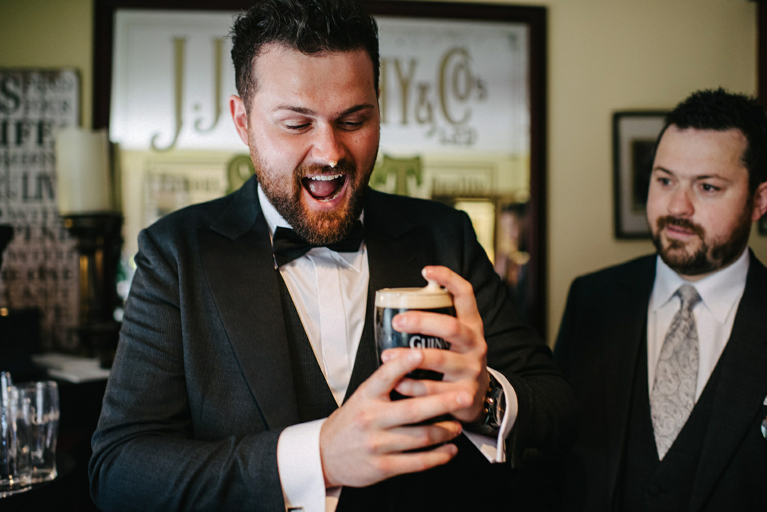  Wedding Photographers Northern Ireland and Destination Simple Tapestry. Wedding Photos at Ballymagarvey Village, Ireland, Guinness, Irish wedding, summer, humanist wedding 