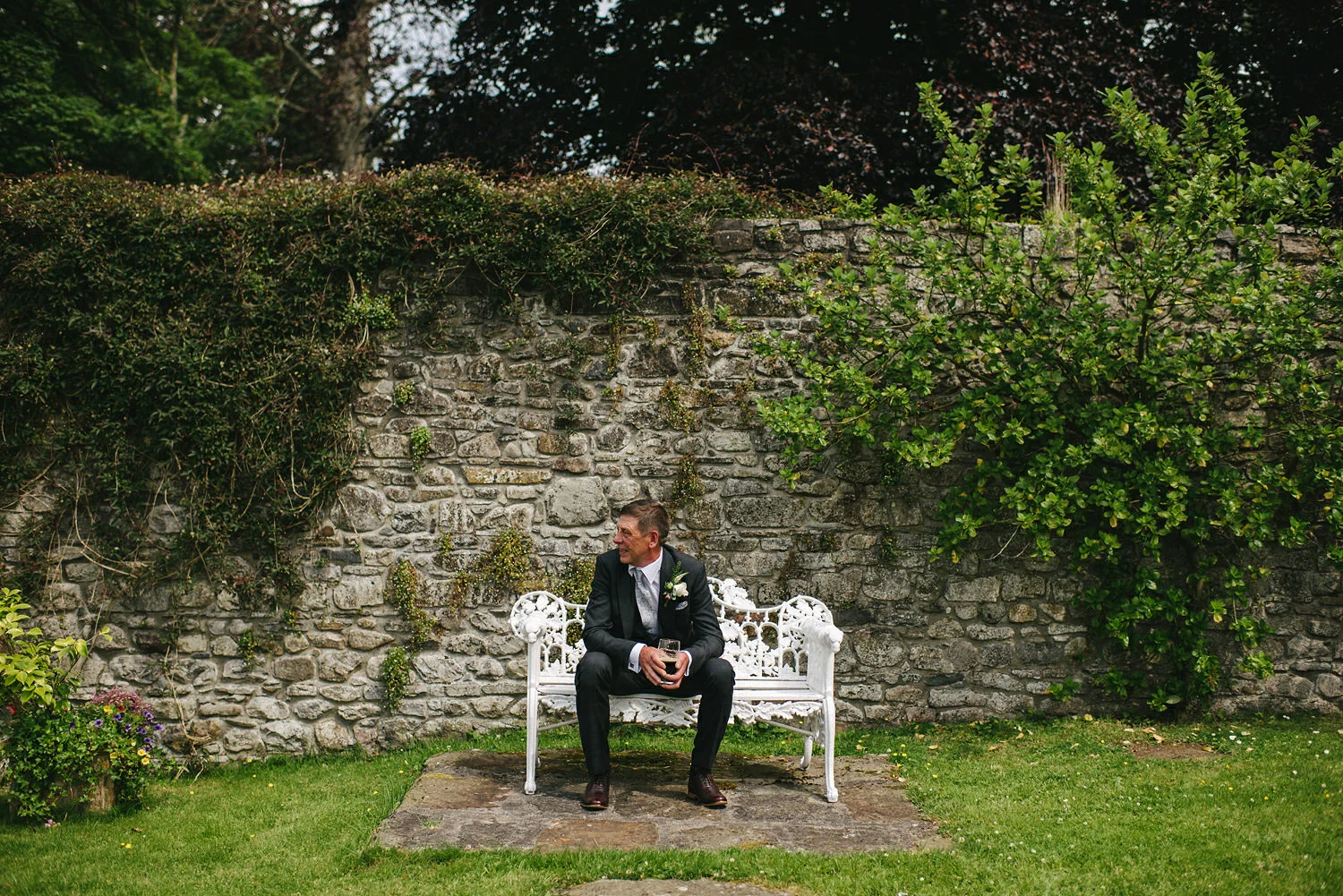  Wedding Photographers Northern Ireland and Destination Simple Tapestry. Wedding Photos at Ballymagarvey Village, Ireland, Guinness, Irish wedding, summer, humanist wedding 