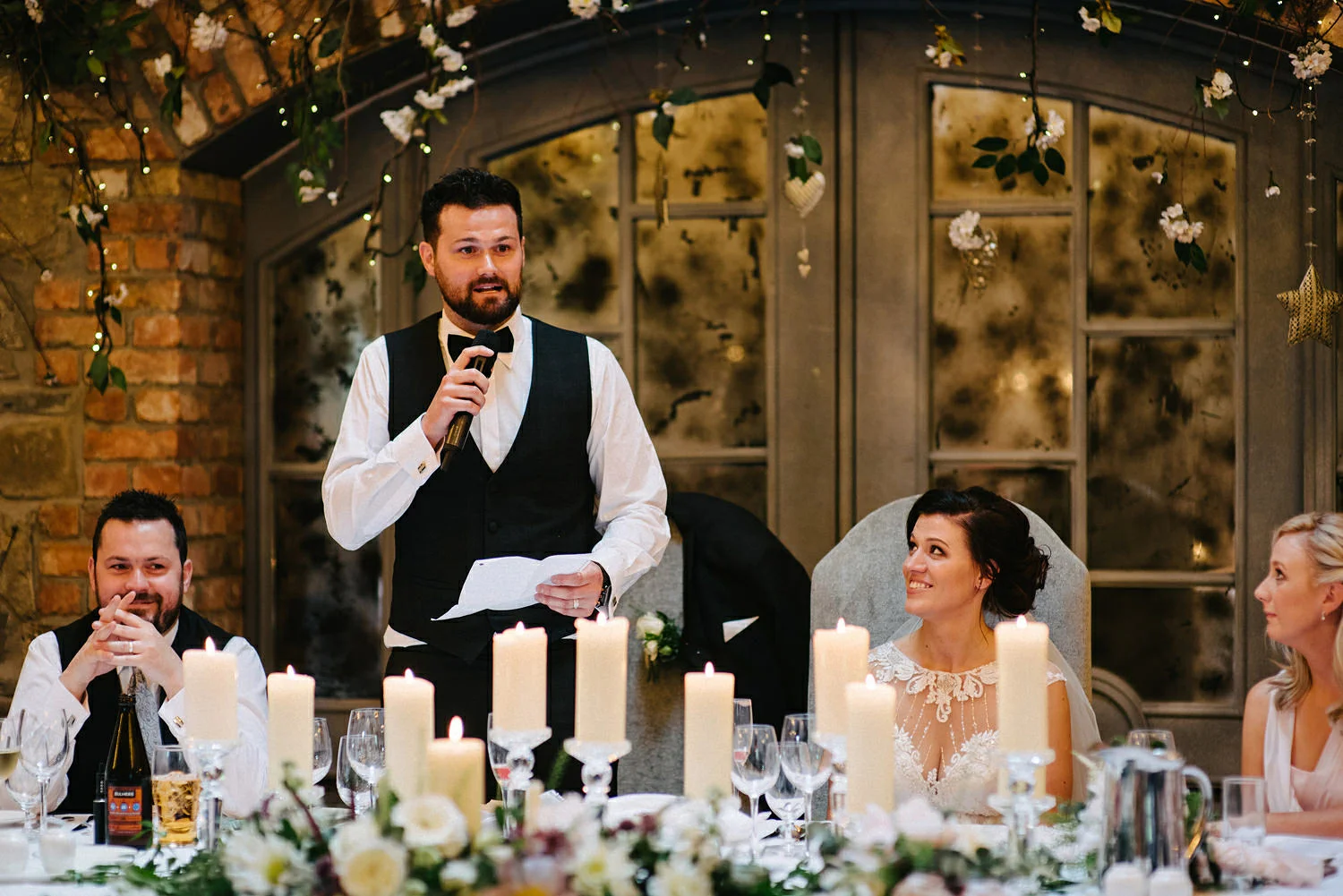  Wedding Photographers Northern Ireland and Destination Simple Tapestry. Wedding Photos at Ballymagarvey Village, Ireland, Guinness, Irish wedding, summer, humanist wedding 