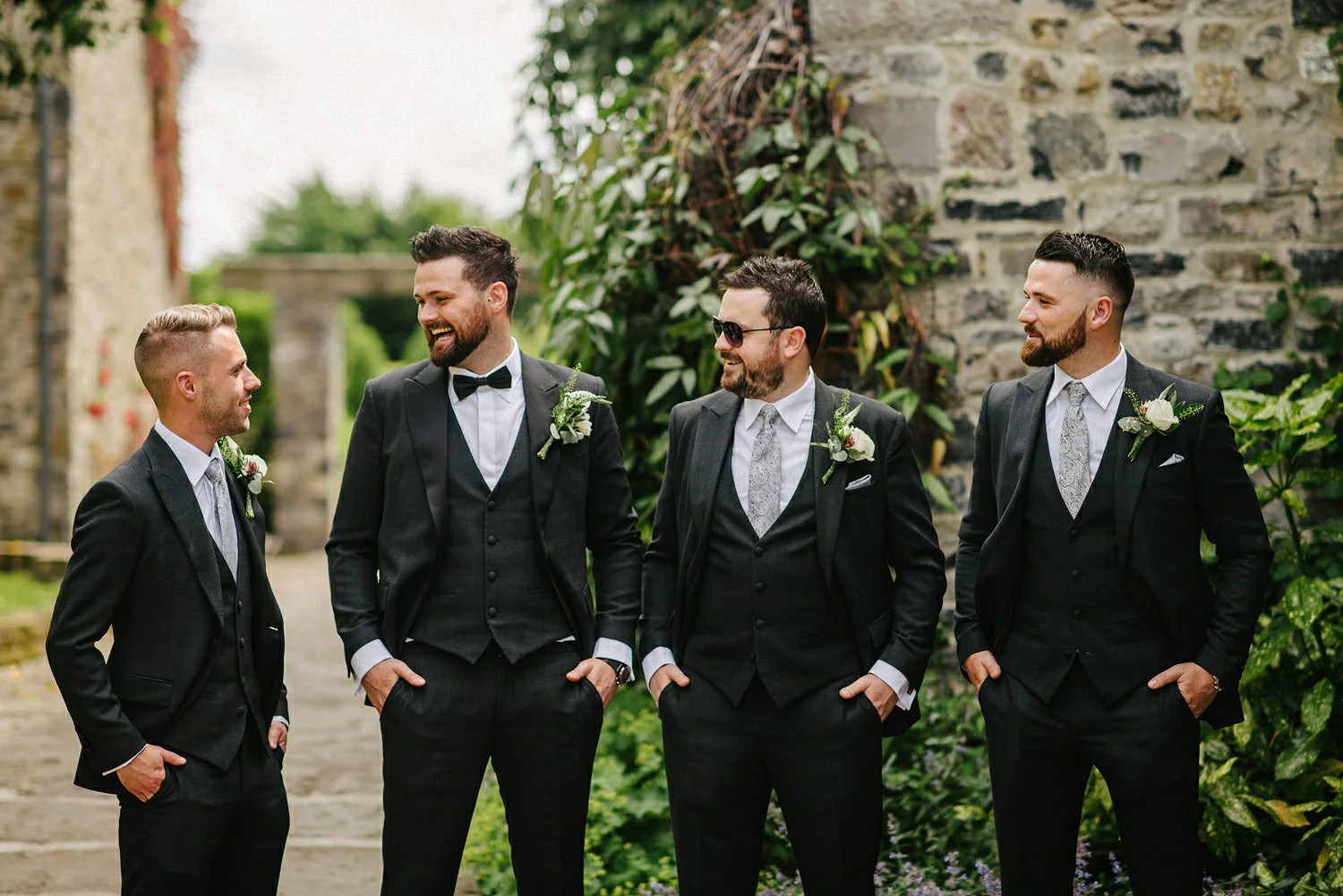  Wedding Photographers Northern Ireland and Destination Simple Tapestry. Wedding Photos at Ballymagarvey Village, Ireland, Guinness, Irish wedding, summer, humanist wedding 