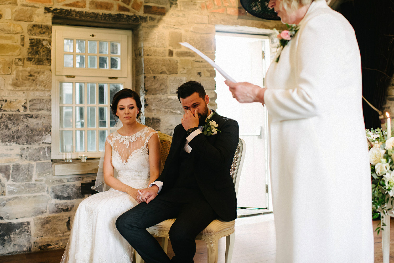  Wedding Photographers Northern Ireland and Destination Simple Tapestry. Wedding Photos at Ballymagarvey Village, Ireland, Guinness, Irish wedding, summer, humanist wedding 