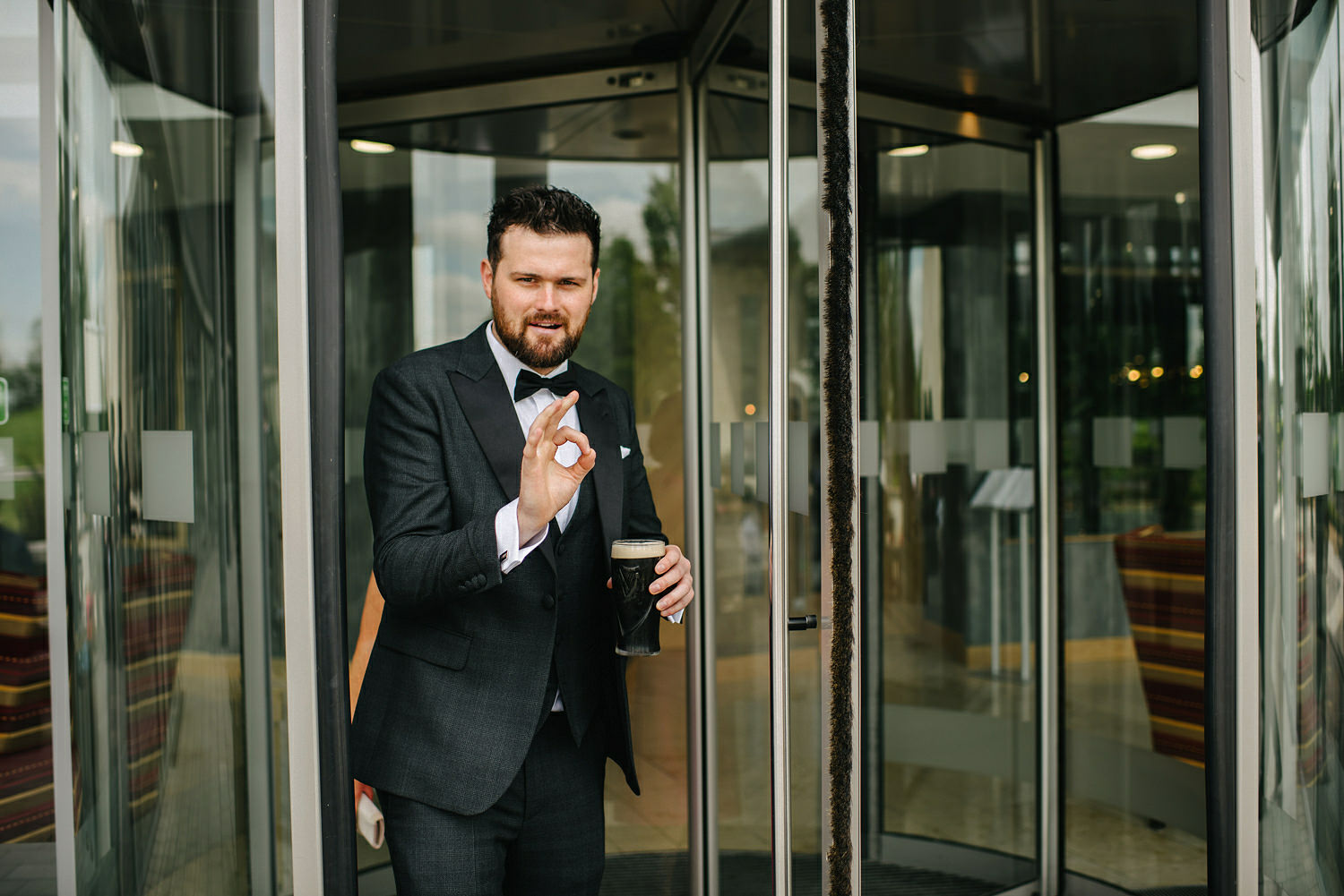  Wedding Photographers Northern Ireland and Destination Simple Tapestry. Wedding Photos at Ballymagarvey Village, Ireland, Guinness, Irish wedding, summer, humanist wedding 