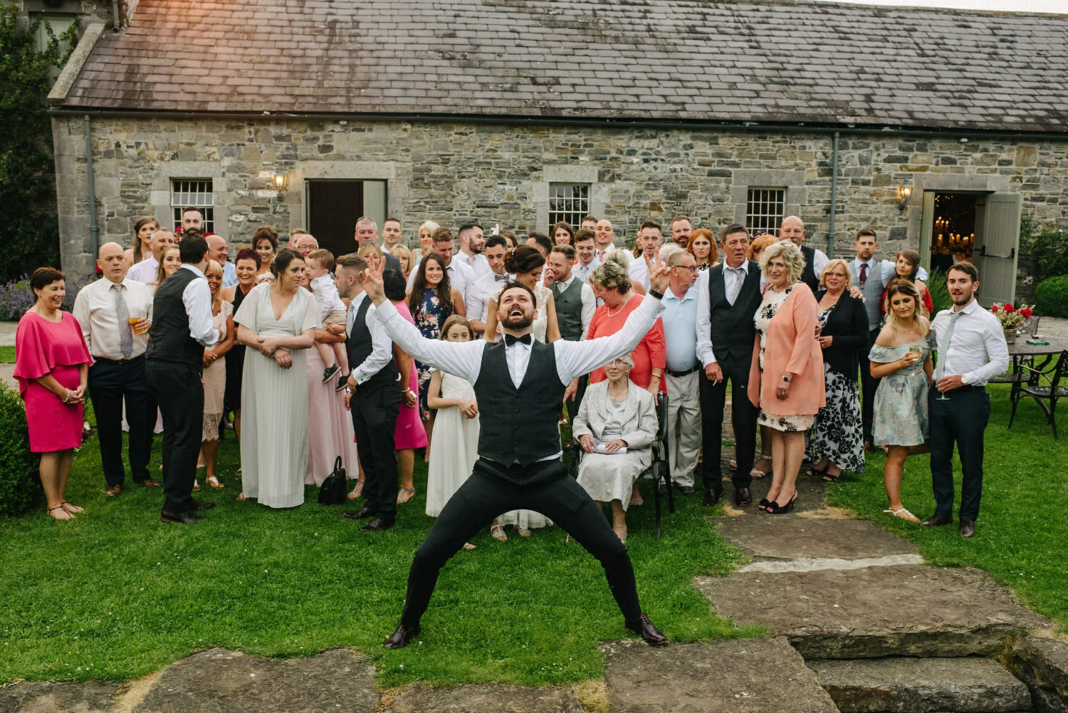  Wedding Photographers Northern Ireland and Destination Simple Tapestry. Wedding Photos at Ballymagarvey Village, Ireland, Guinness, Irish wedding, summer, humanist wedding 