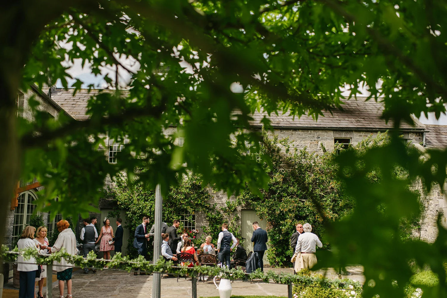  Wedding Photographers Northern Ireland and Destination Simple Tapestry. Wedding Photos at Ballymagarvey Village, Ireland, Guinness, Irish wedding, summer, humanist wedding 