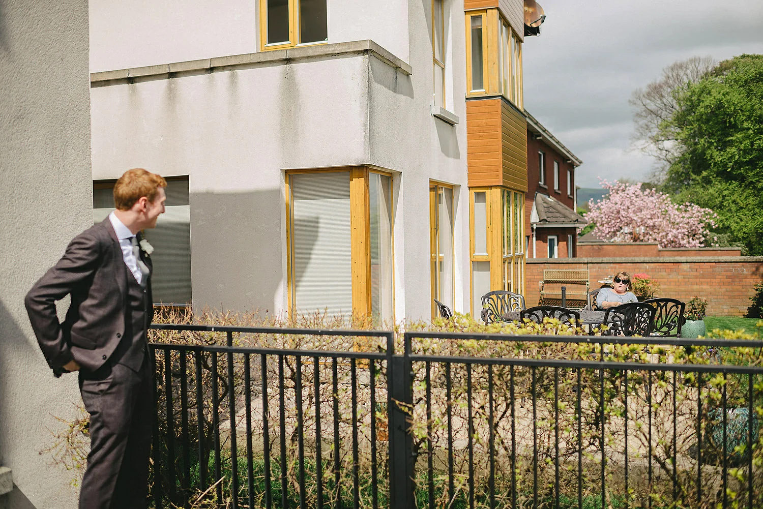  The Carriage Rooms at Montalto Wedding Photos. Humanist Wedding Northern Ireland 