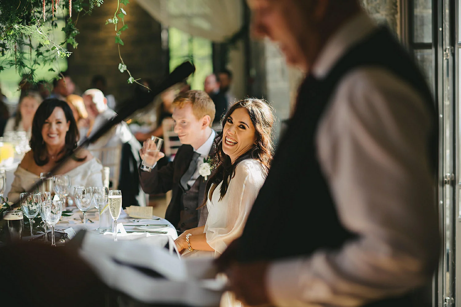  The Carriage Rooms at Montalto Wedding Photos. Humanist Wedding Northern Ireland 