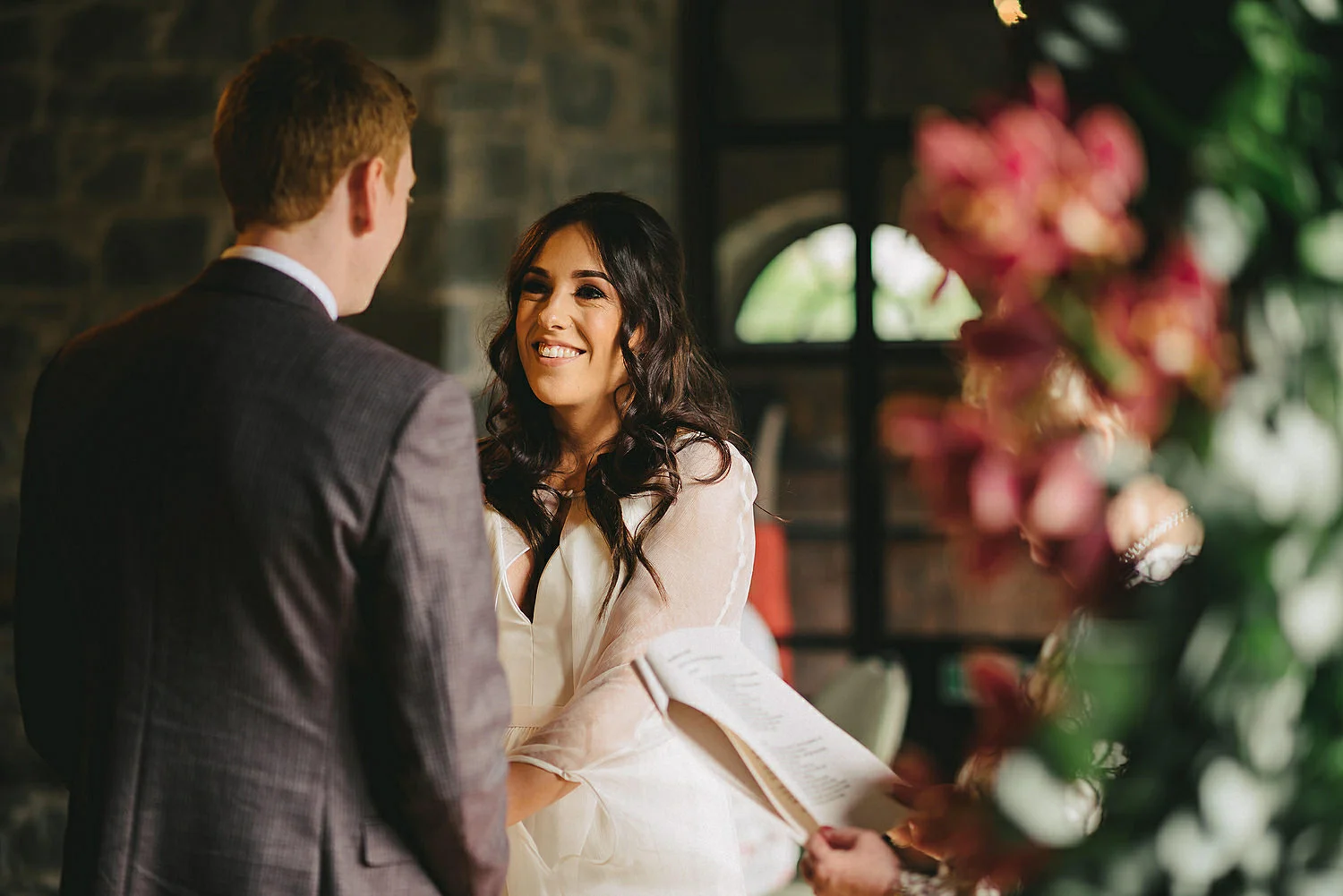  The Carriage Rooms at Montalto Wedding Photos. Humanist Wedding Northern Ireland 