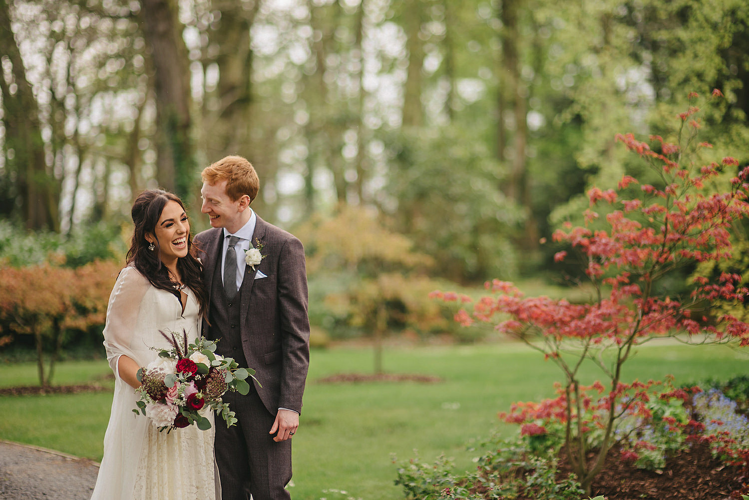 The Carriage Rooms at Montalto Wedding Photos. Humanist Wedding Northern Ireland 