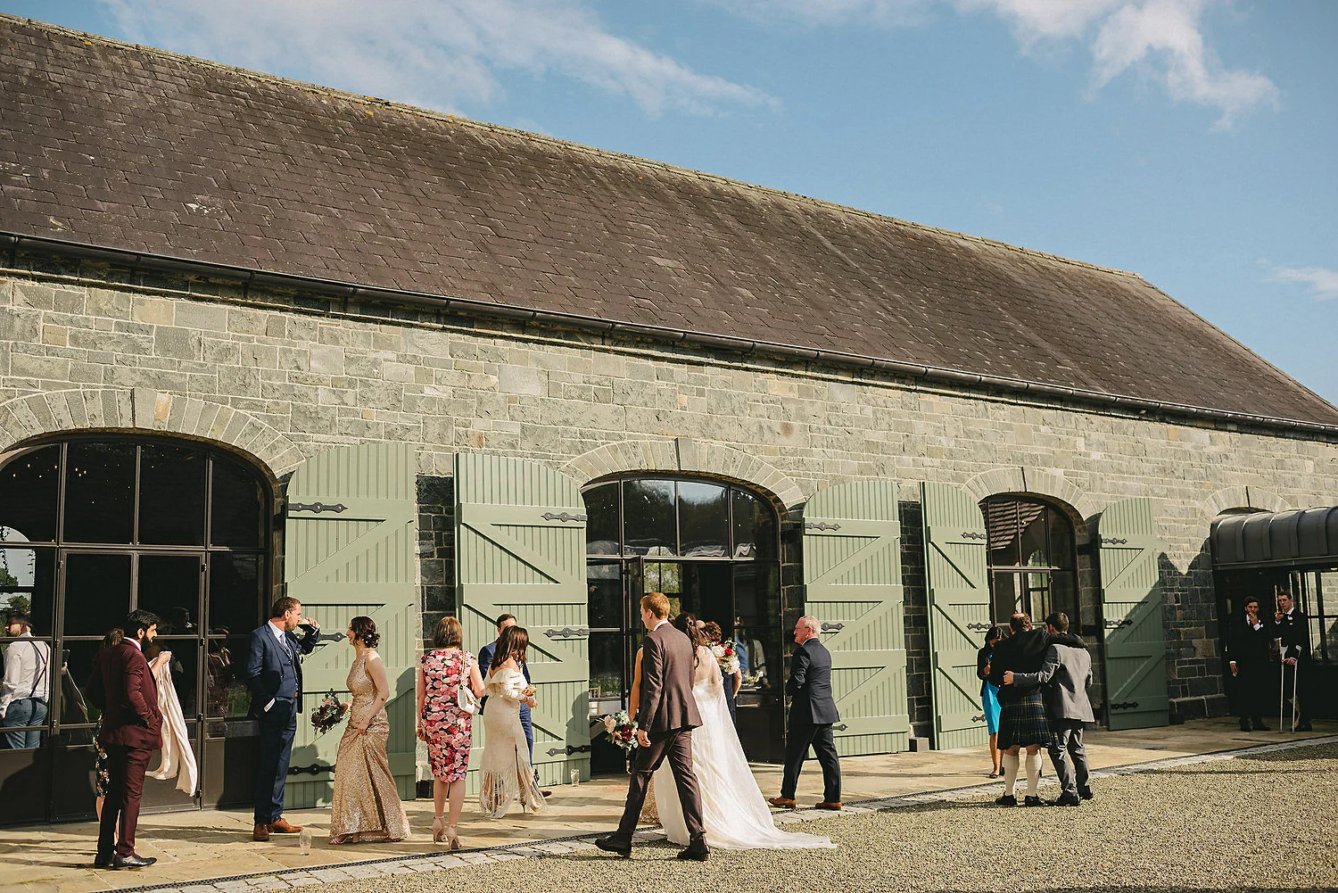  The Carriage Rooms at Montalto Wedding Photos. Humanist Wedding Northern Ireland 