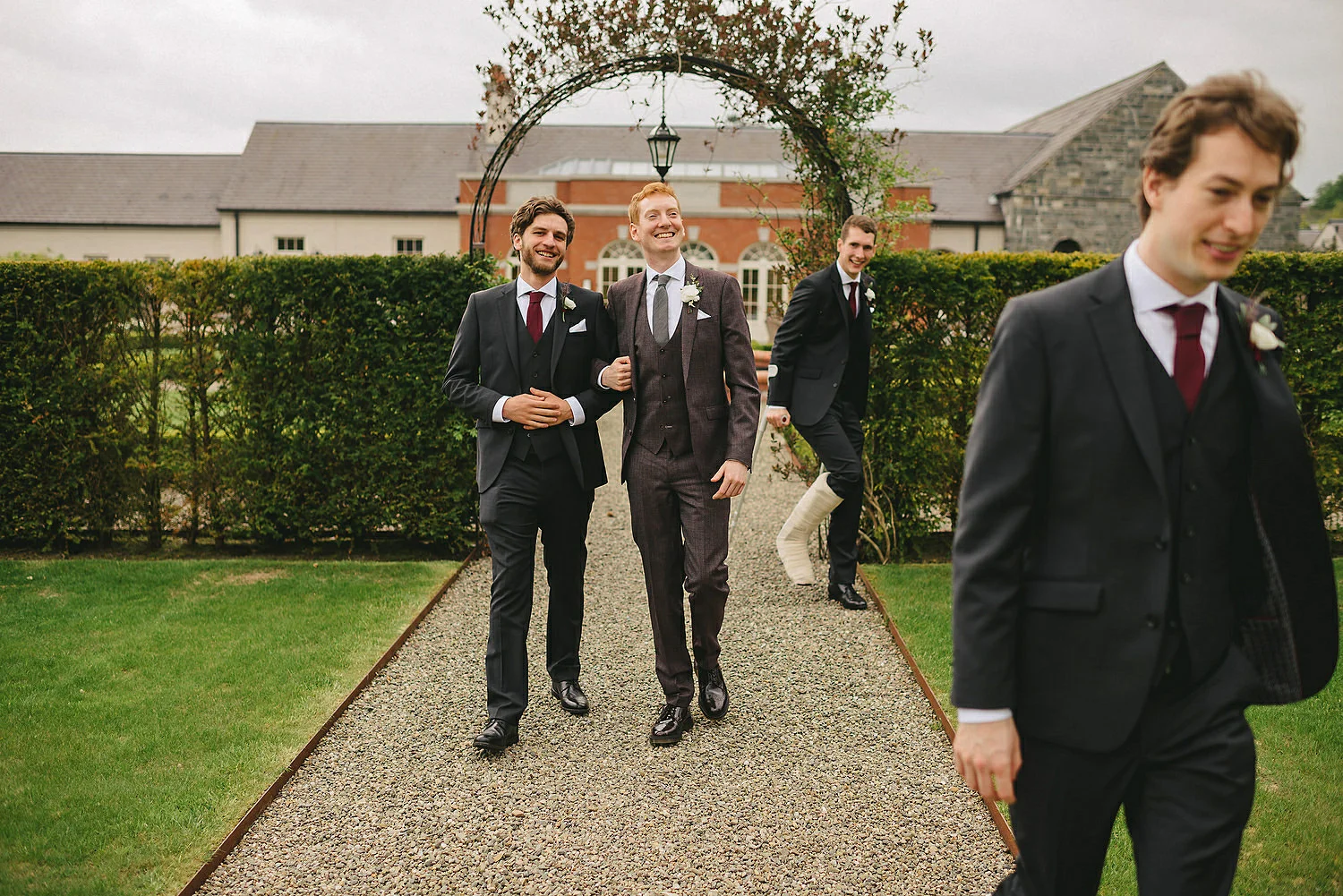  The Carriage Rooms at Montalto Wedding Photos. Humanist Wedding Northern Ireland 