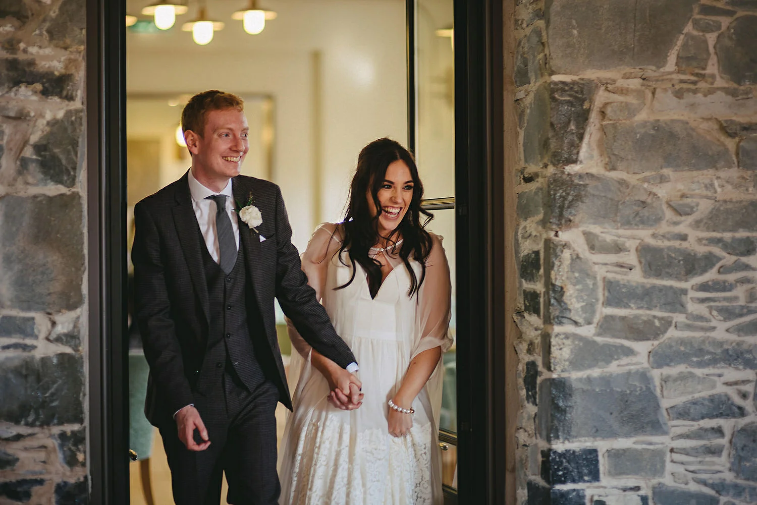  The Carriage Rooms at Montalto Wedding Photos. Humanist Wedding Northern Ireland 