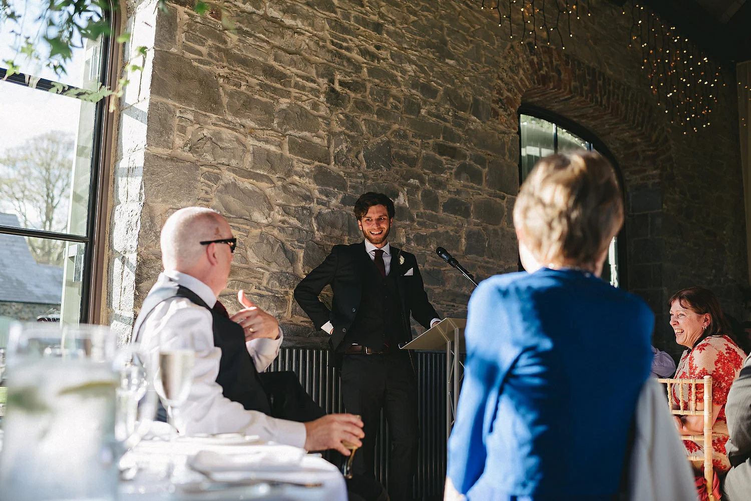  The Carriage Rooms at Montalto Wedding Photos. Humanist Wedding Northern Ireland 