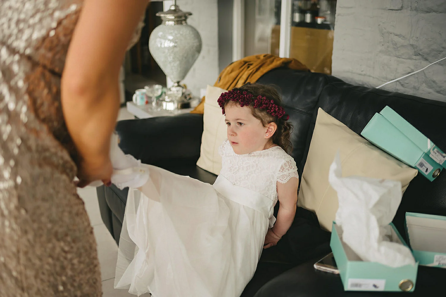  The Carriage Rooms at Montalto Wedding Photos. Humanist Wedding Northern Ireland 