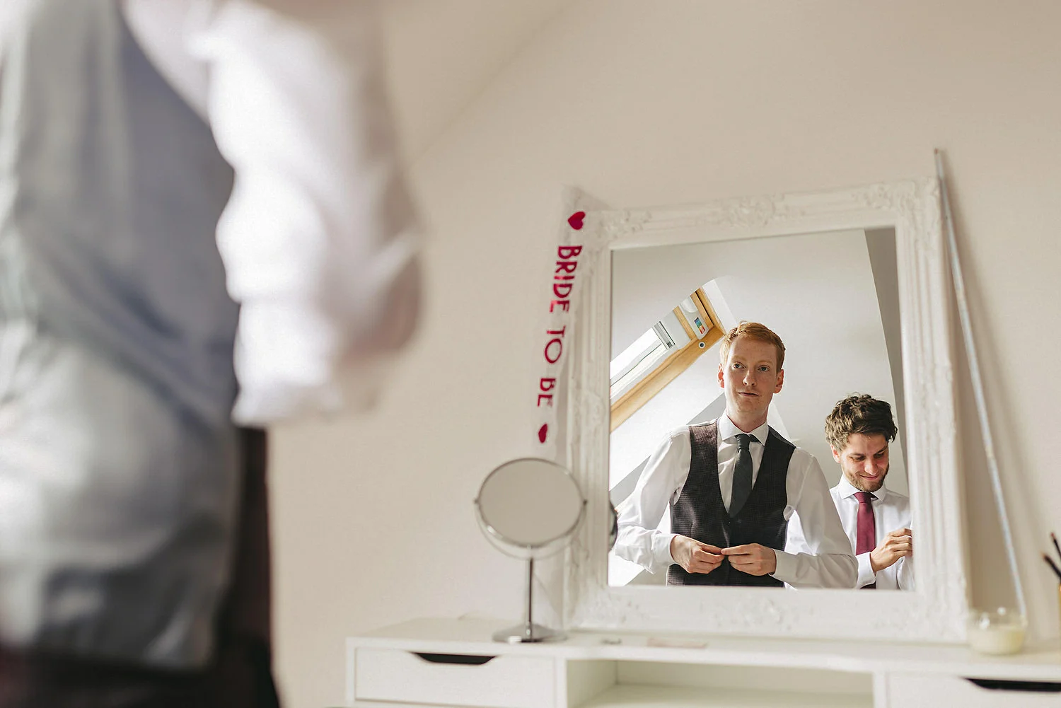  The Carriage Rooms at Montalto Wedding Photos. Humanist Wedding Northern Ireland 