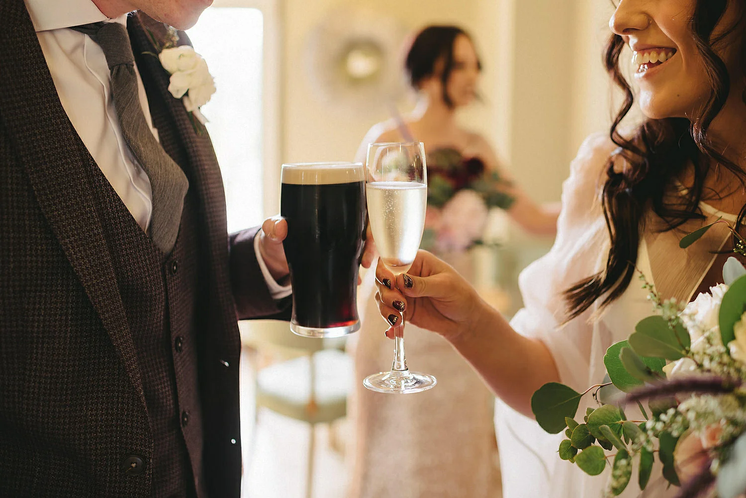  The Carriage Rooms at Montalto Wedding Photos. Humanist Wedding Northern Ireland 