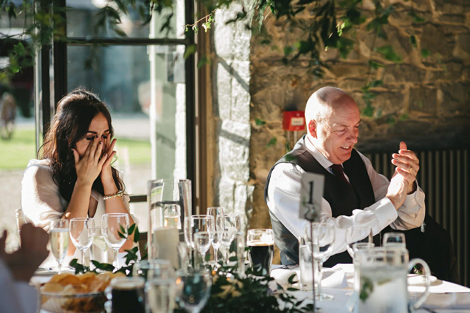  The Carriage Rooms at Montalto Wedding Photos. Humanist Wedding Northern Ireland 