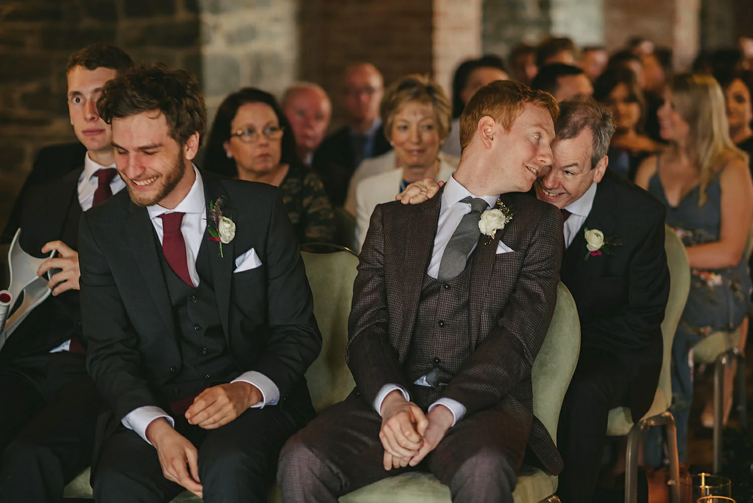  The Carriage Rooms at Montalto Wedding Photos. Humanist Wedding Northern Ireland 