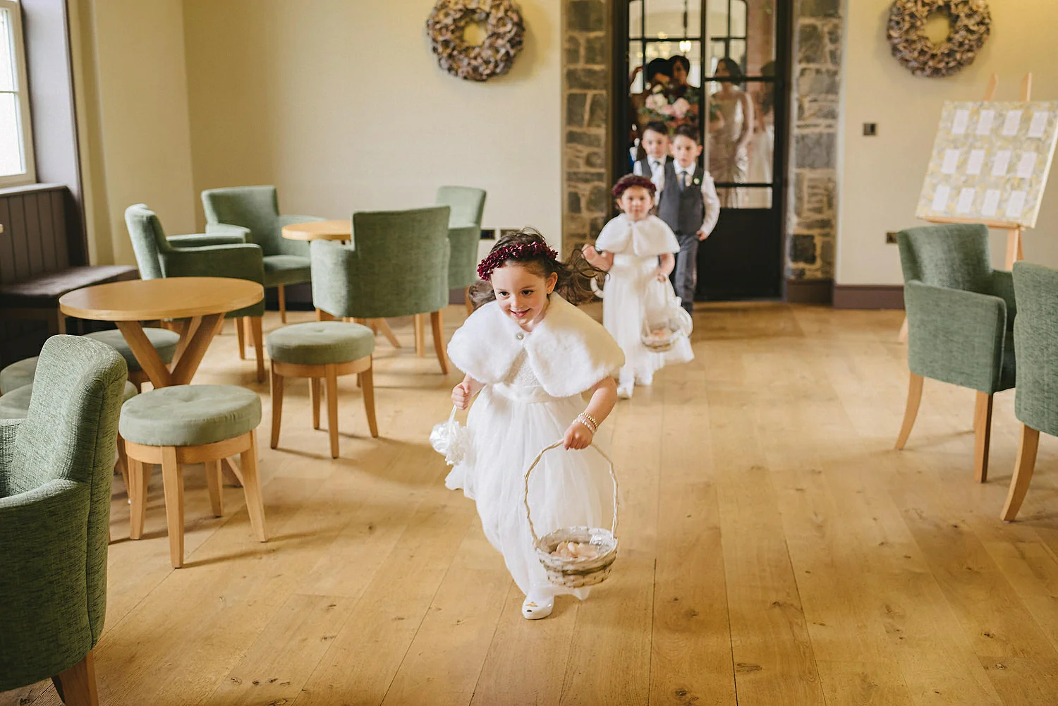  The Carriage Rooms at Montalto Wedding Photos. Humanist Wedding Northern Ireland 