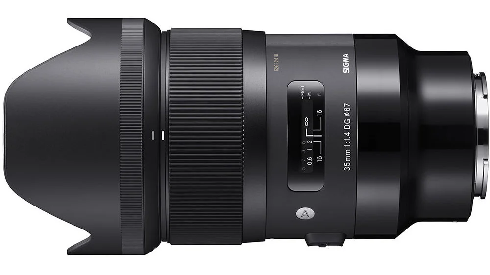 The Sigma 35mm Art. A hefty lens but incredible value for money.