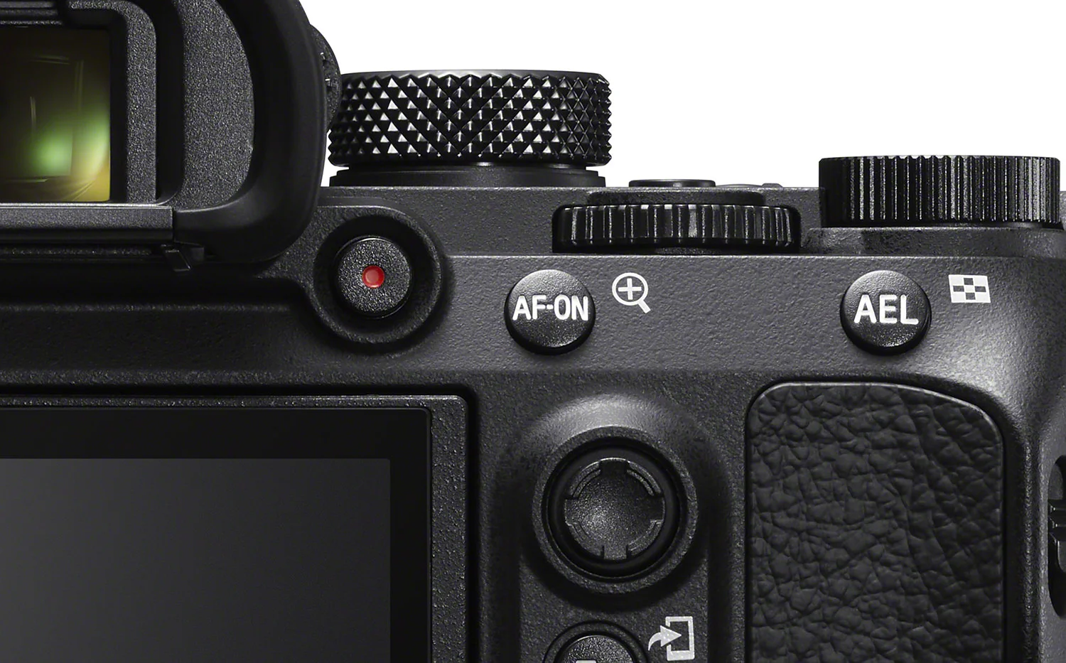 The Video REC and AF-ON buttons are very close.