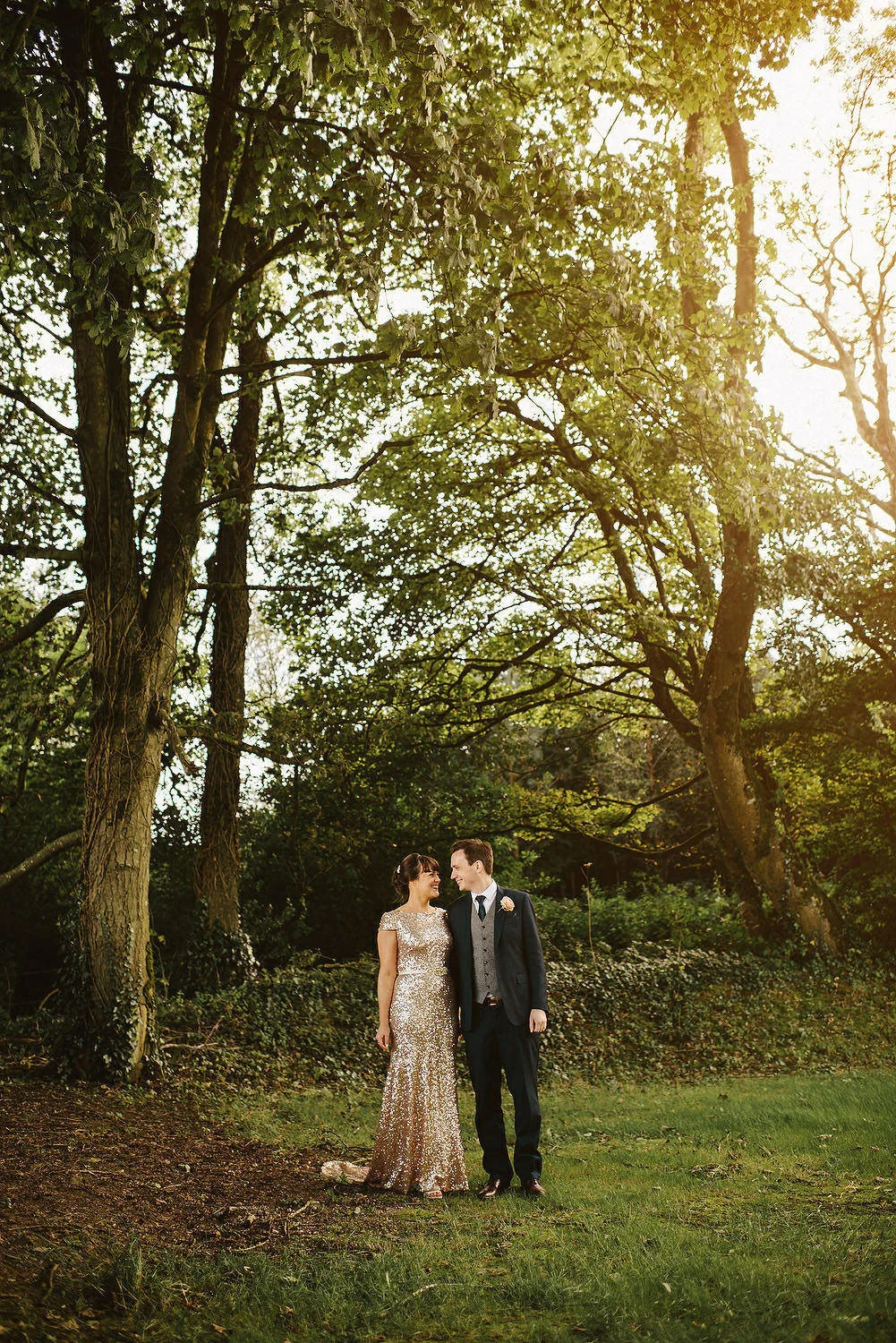  Clonabreany House Wedding, Best Irish Wedding Photographers, Dinosaur themed wedding, alternative wedding dress, first look 
