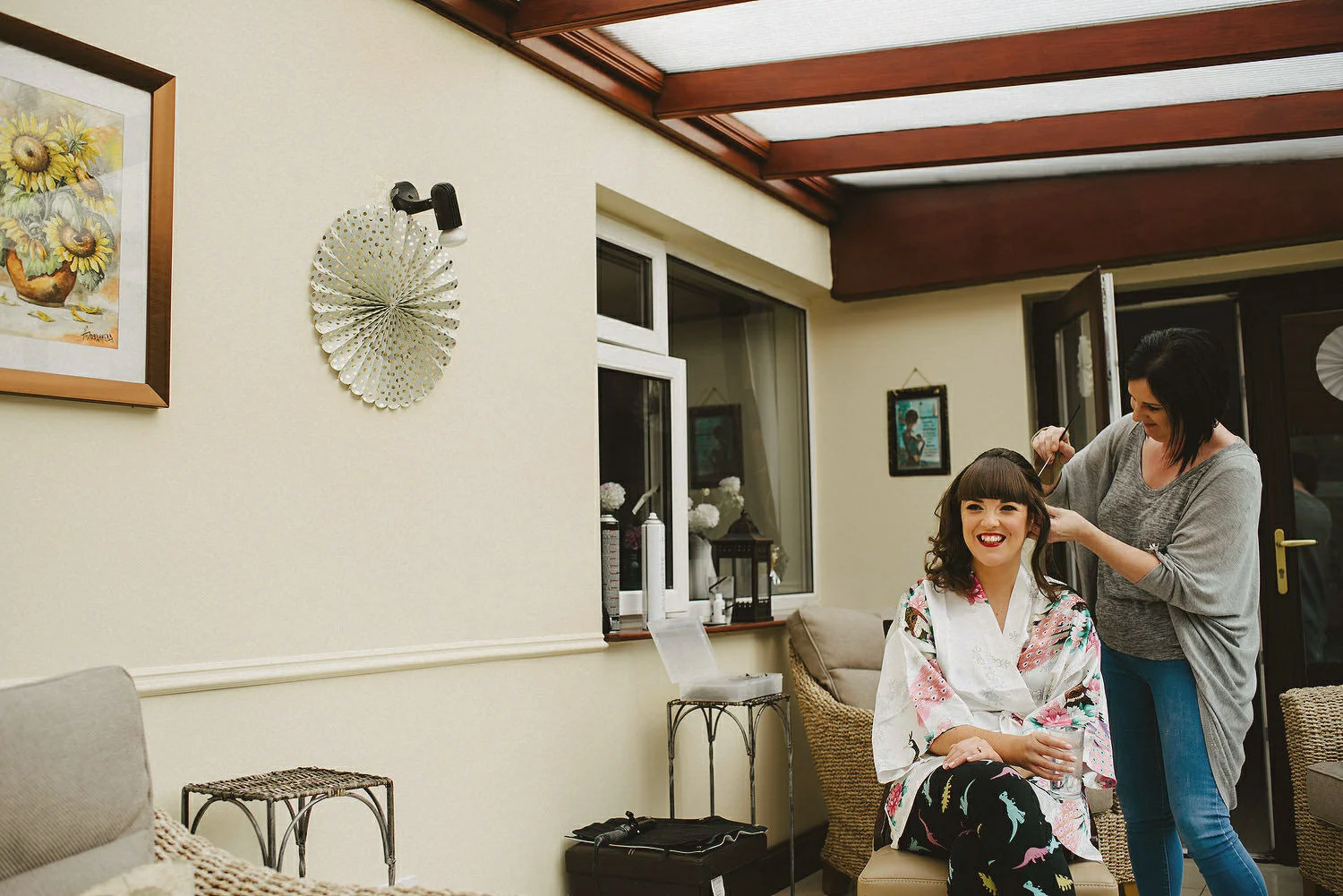  Clonabreany House Wedding, Best Irish Wedding Photographers, Dinosaur themed wedding, alternative wedding dress, first look 