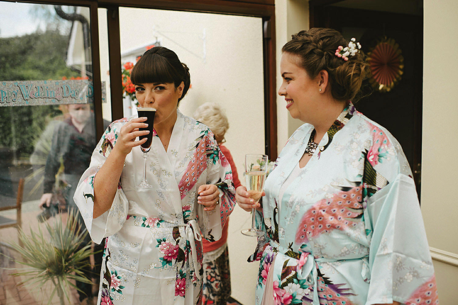  Clonabreany House Wedding, Best Irish Wedding Photographers, Dinosaur themed wedding, alternative wedding dress, first look 